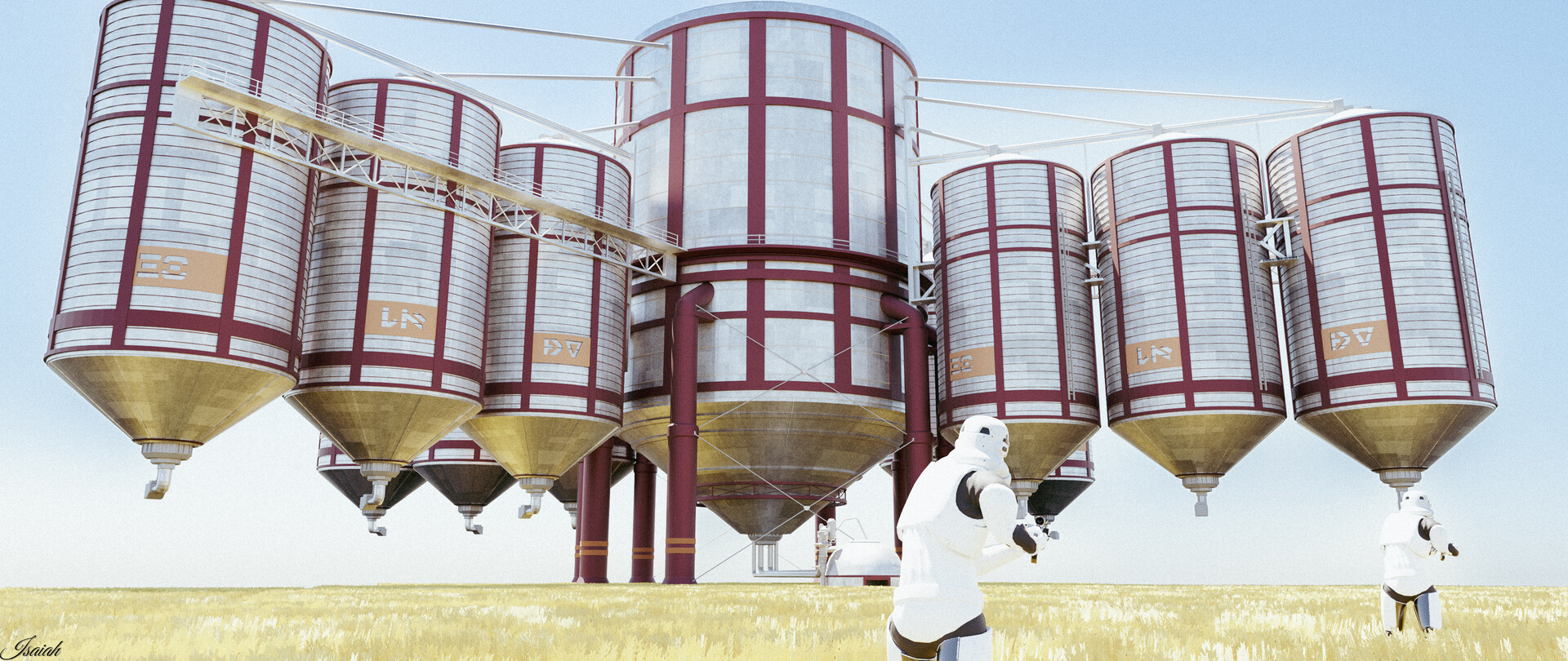 ArtStation - Mina Rau Grain Silo