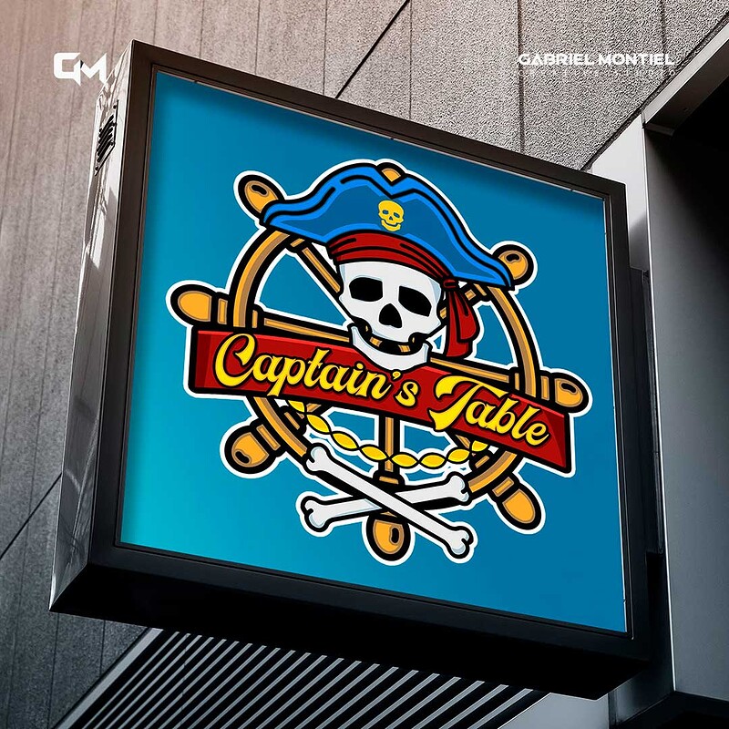 Logo Design - Pirate Restaurant