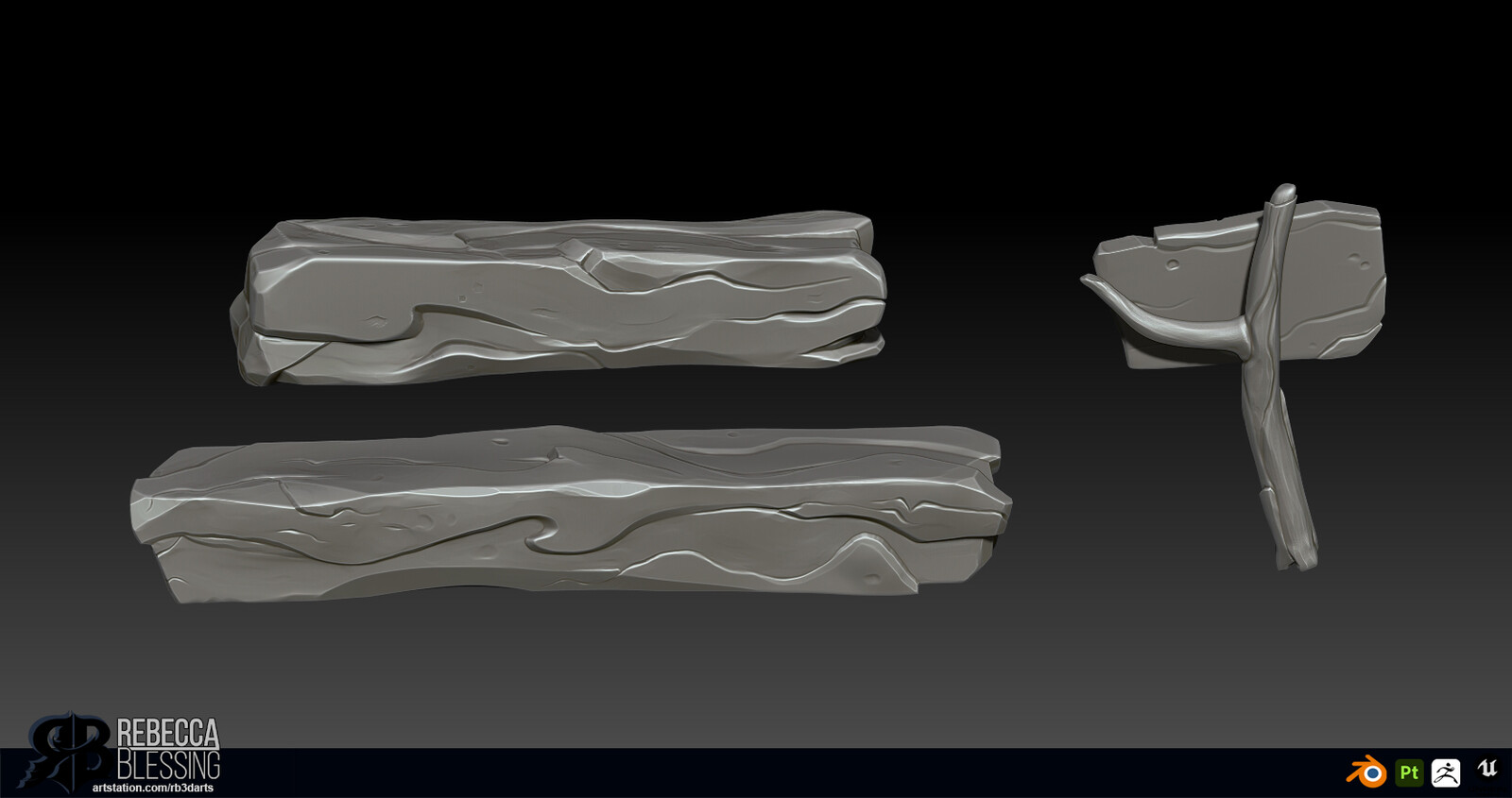Wood Sculpt - Back