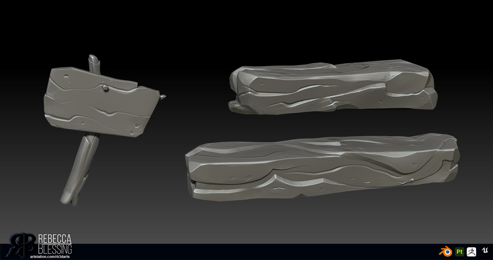 Wood Sculpt - Front