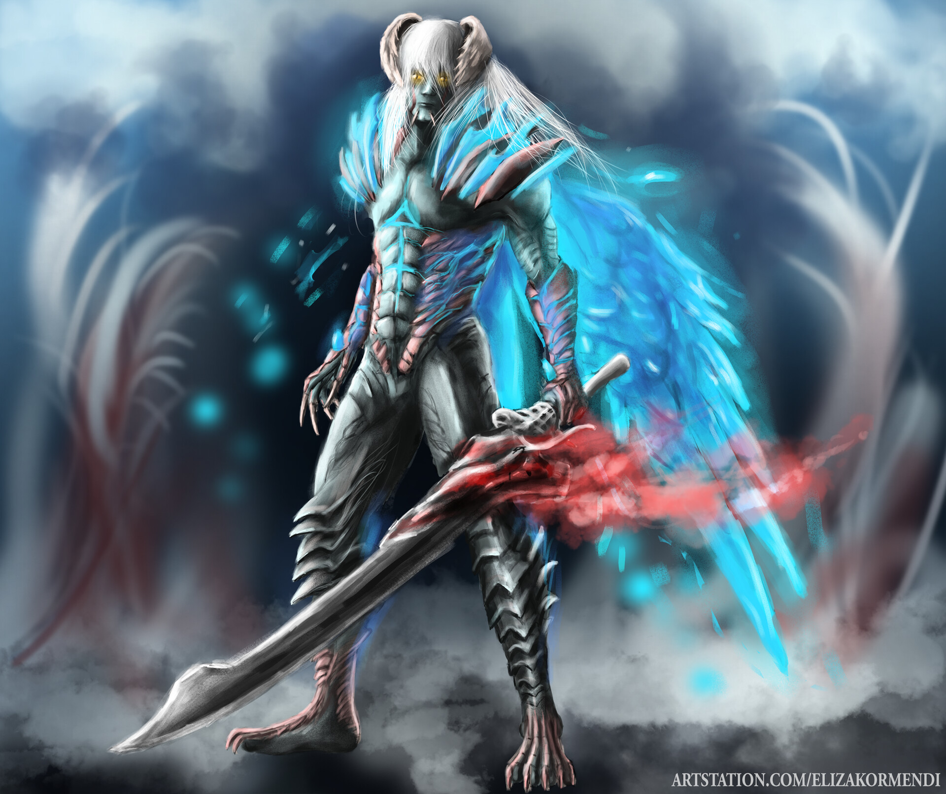 ArtStation Devil Trigger Nero Devil May Cry Fanart