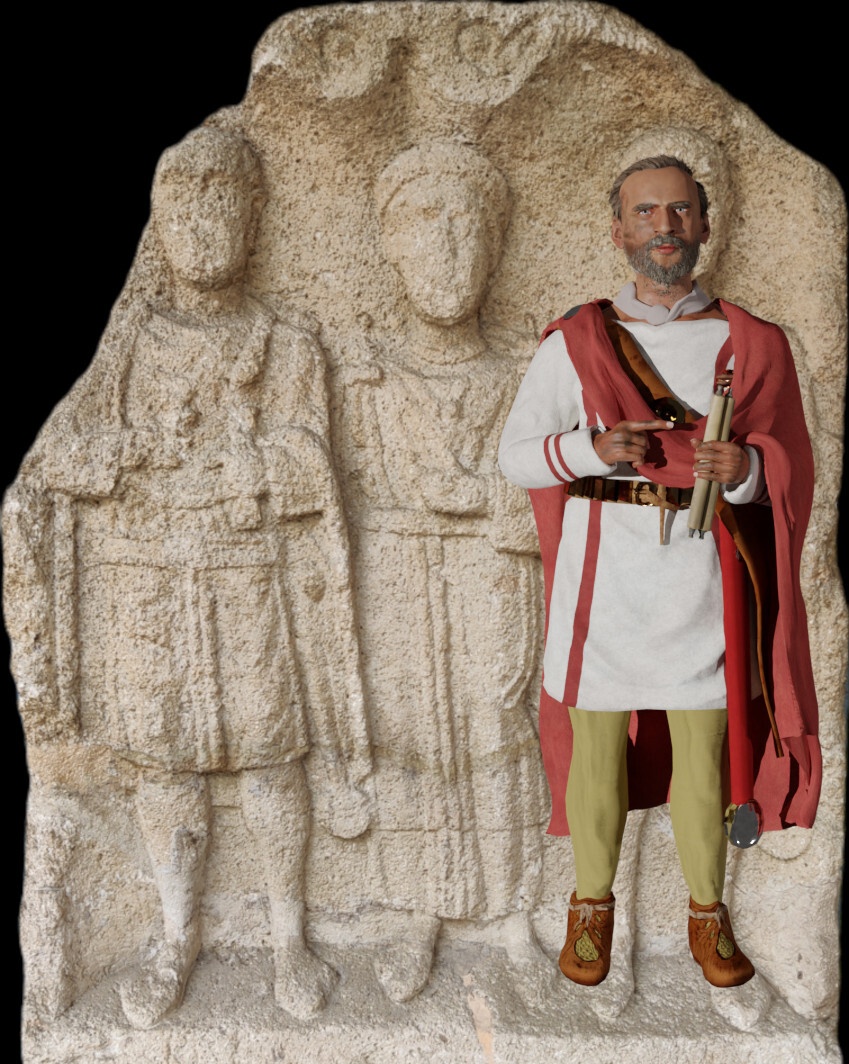 Final render (Cycles) for: Valerius Lucilianus