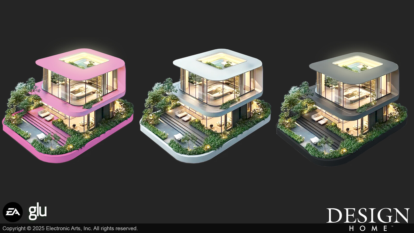 White modern luxe house was created and defined by Art Director Eric Raymond.