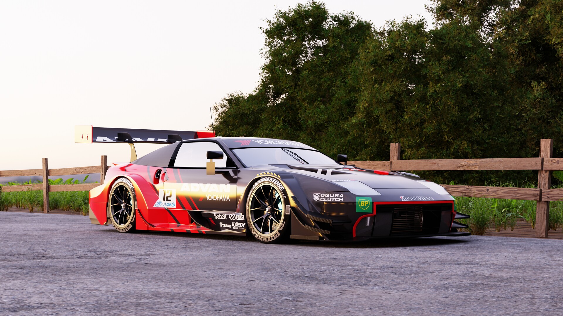 【トミーページ】180SX BM CREATIONS 1/64 日産 180SX レッド シルビア Nissan Silvia