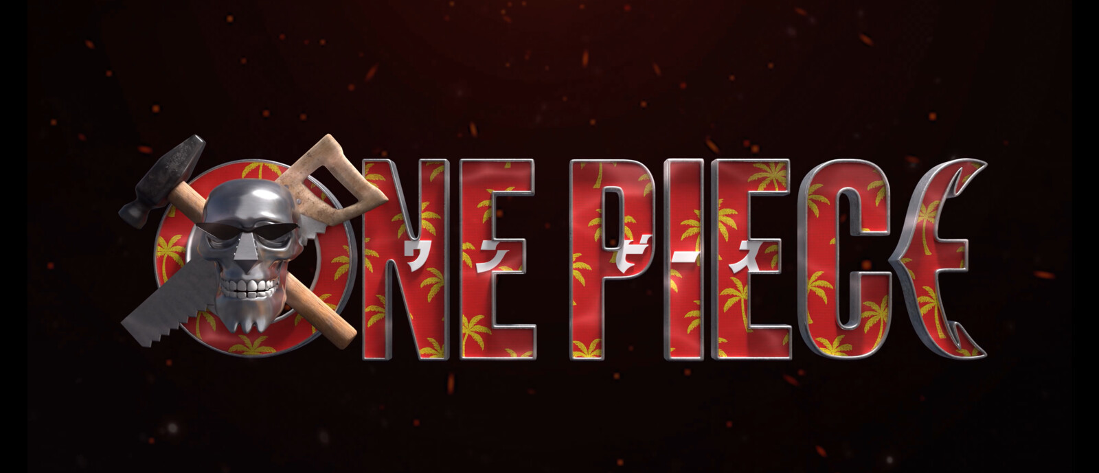 Fan made live action One Piece title for Franky