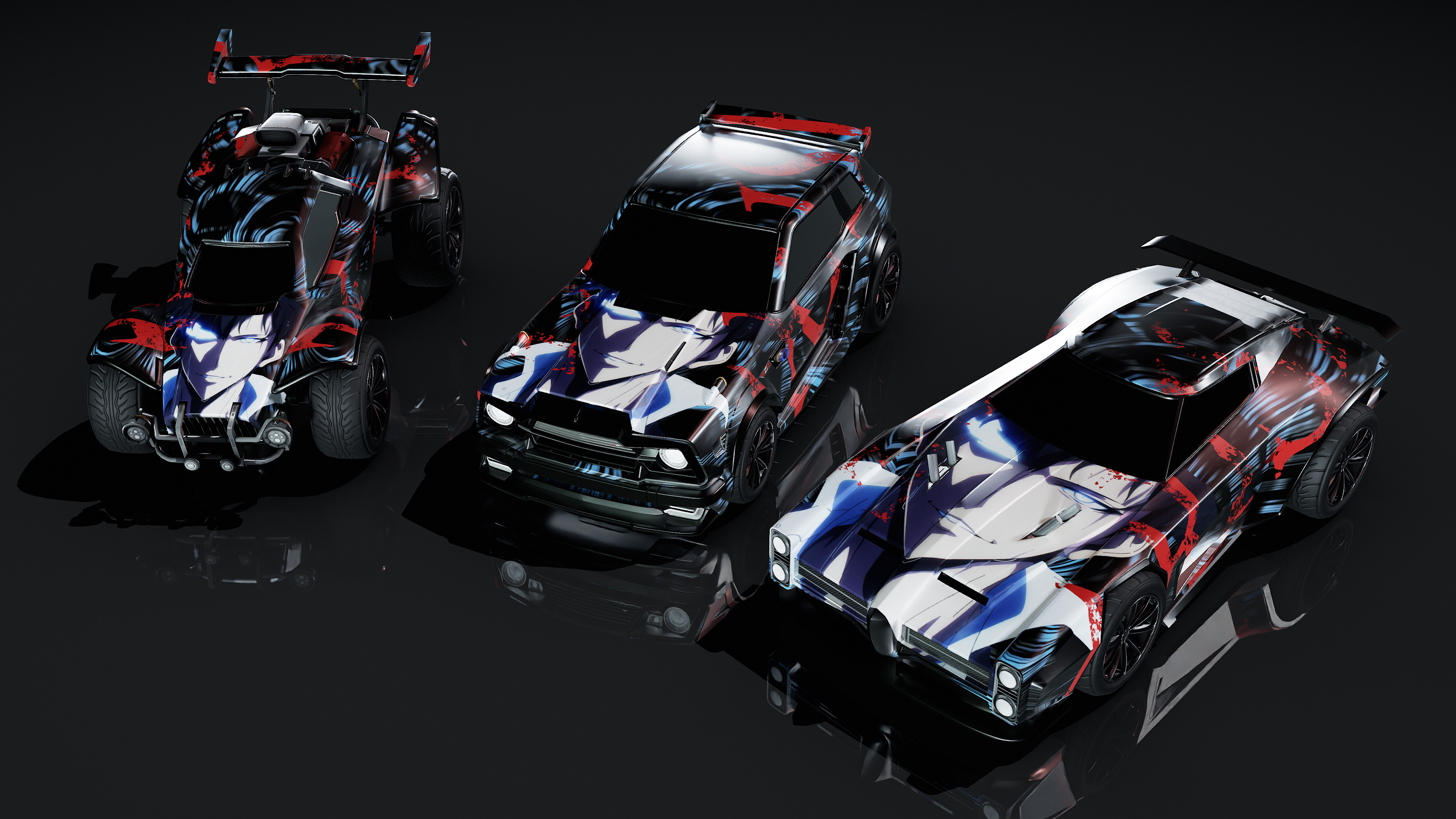 Solo Leveling inspired decal set.