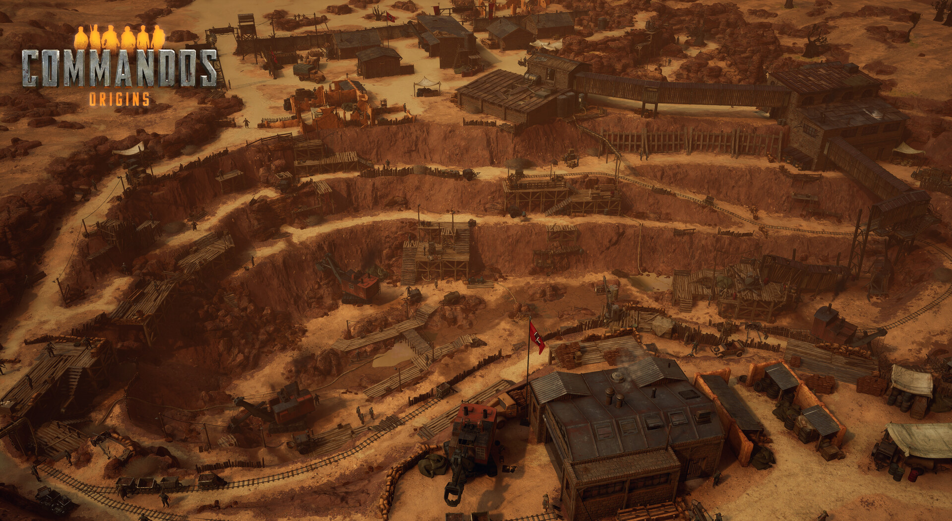 Julius Raring - Commandos Origin map overview of created content