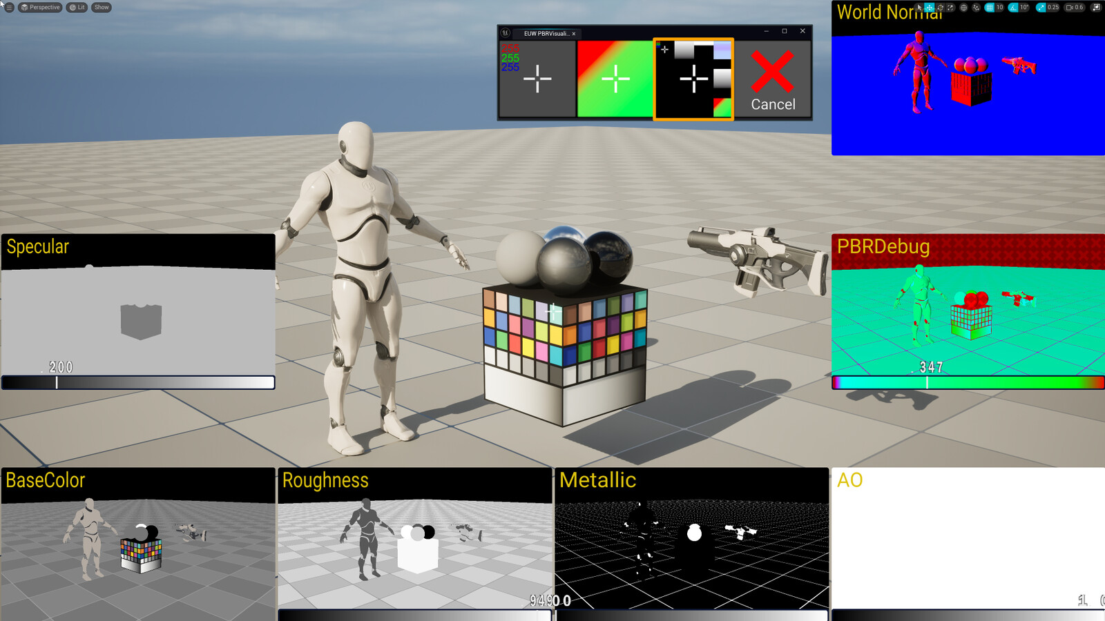Material Debug Overview