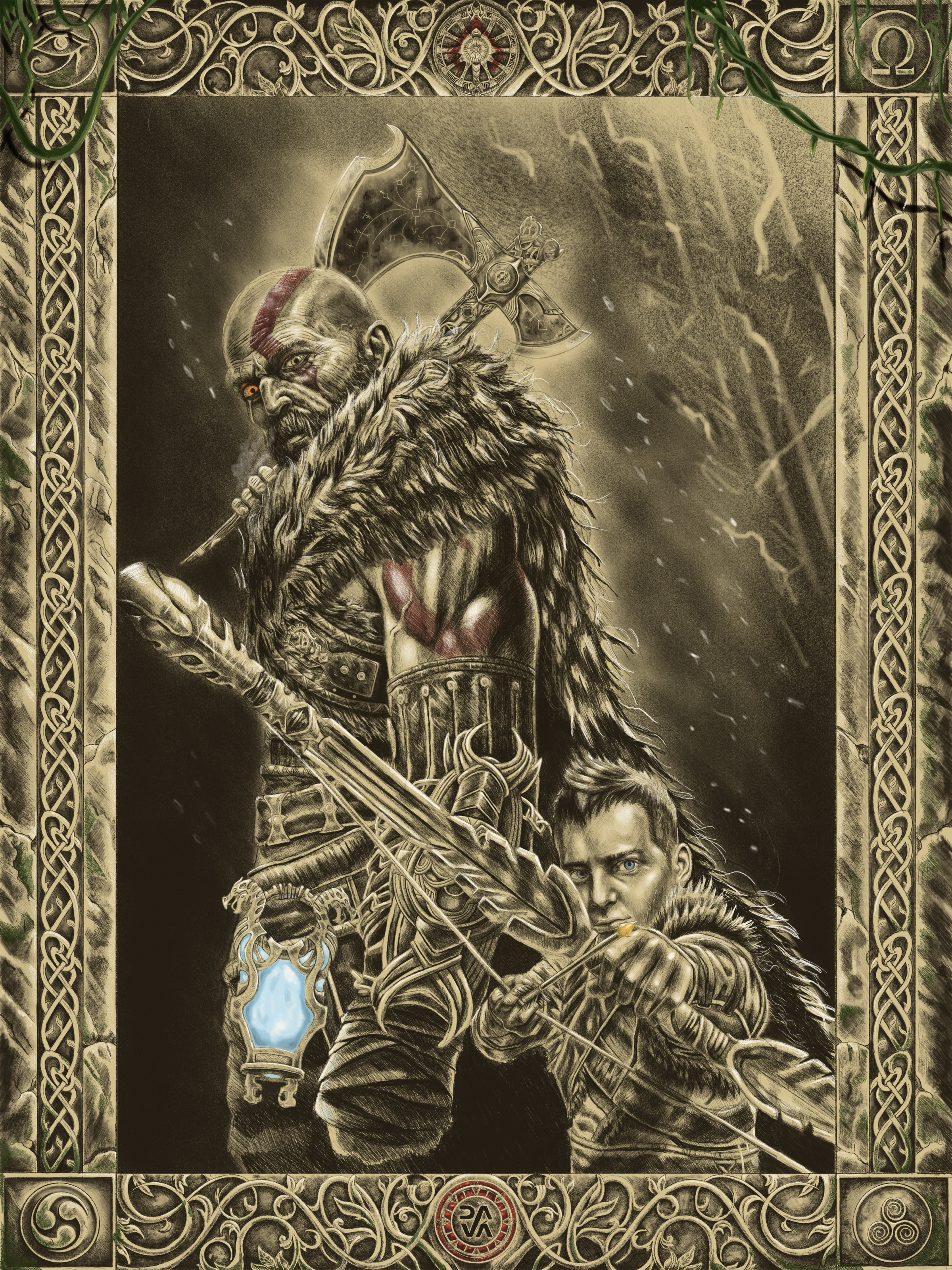 Father and Son Poster Version 1