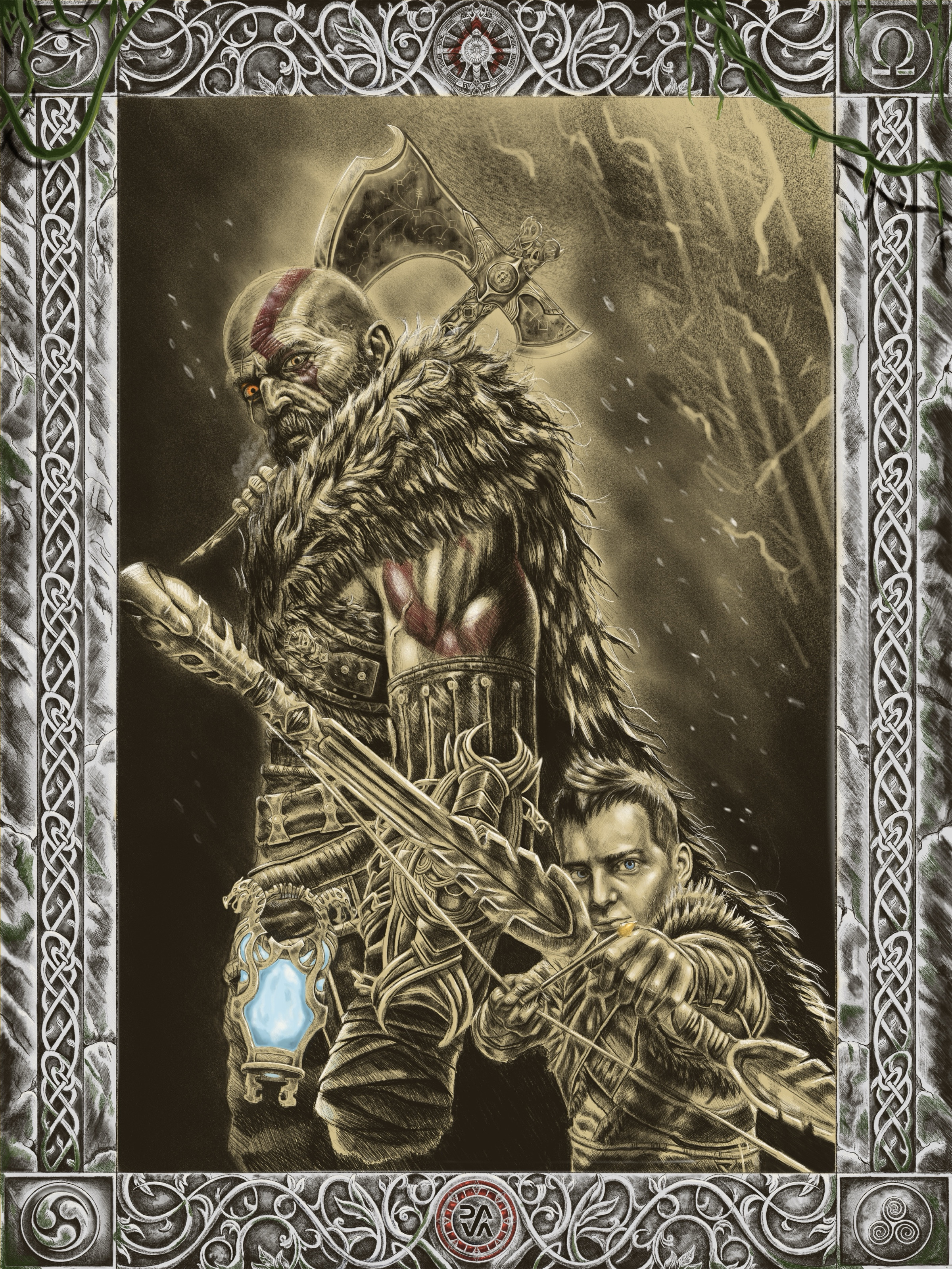 Father and Son Poster Version 2
