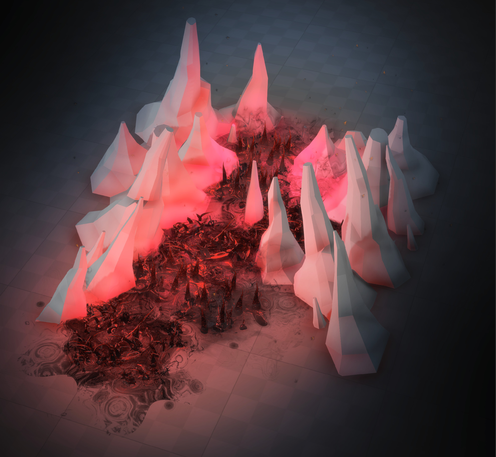 Corrupted lake