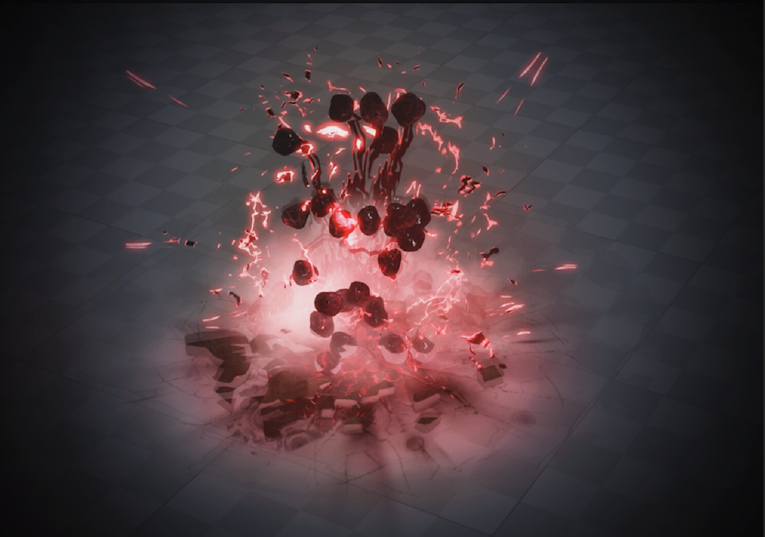 Projectile explosion
