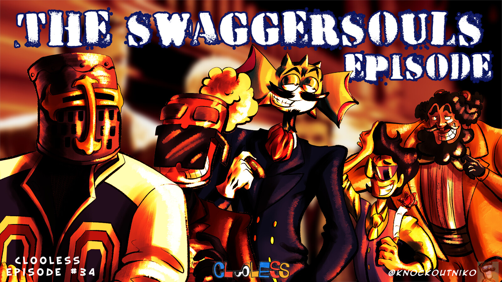 THE SWAGGERSOULS EPISODE - Clooless Animated 34