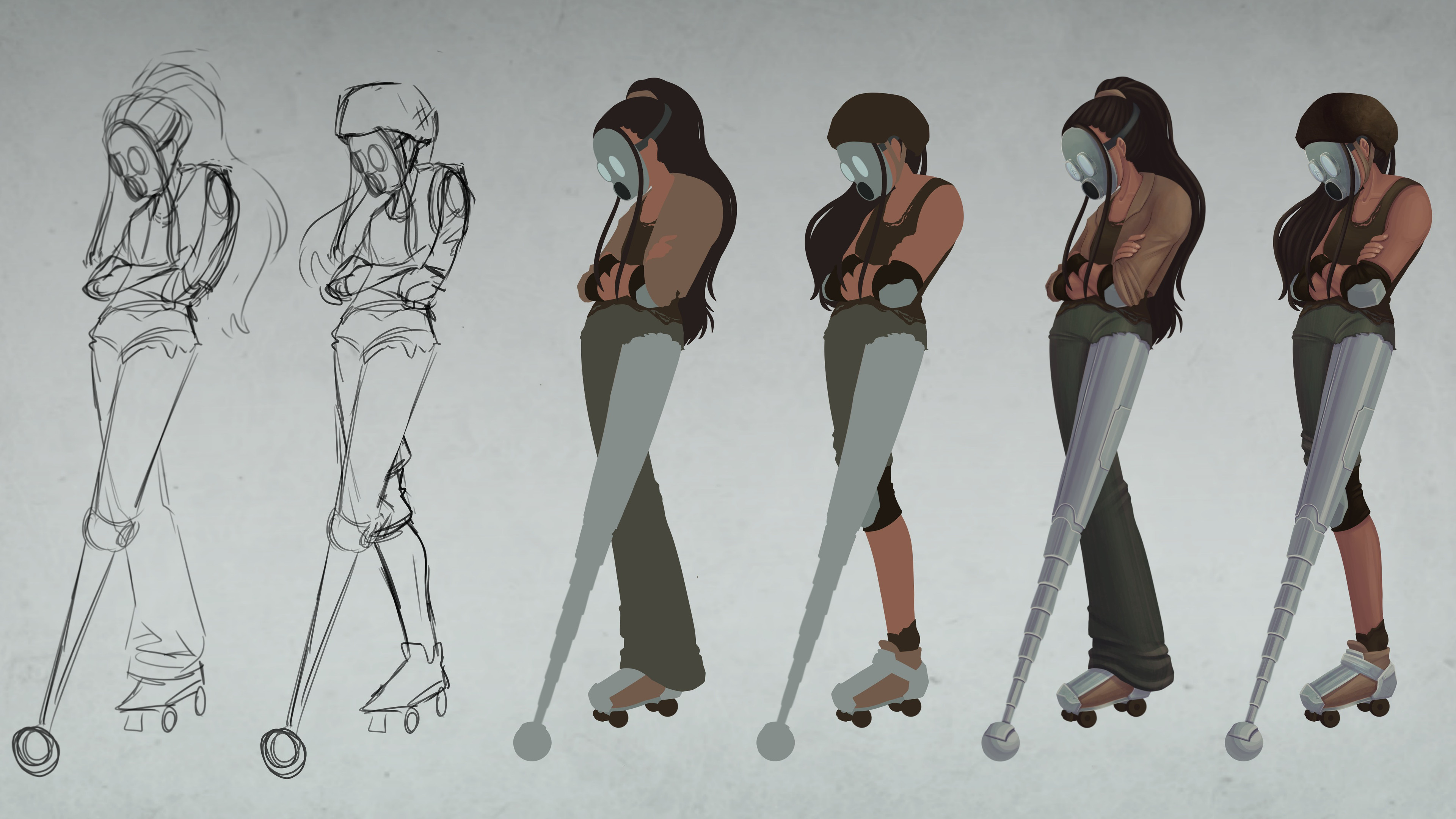 Character Render Process