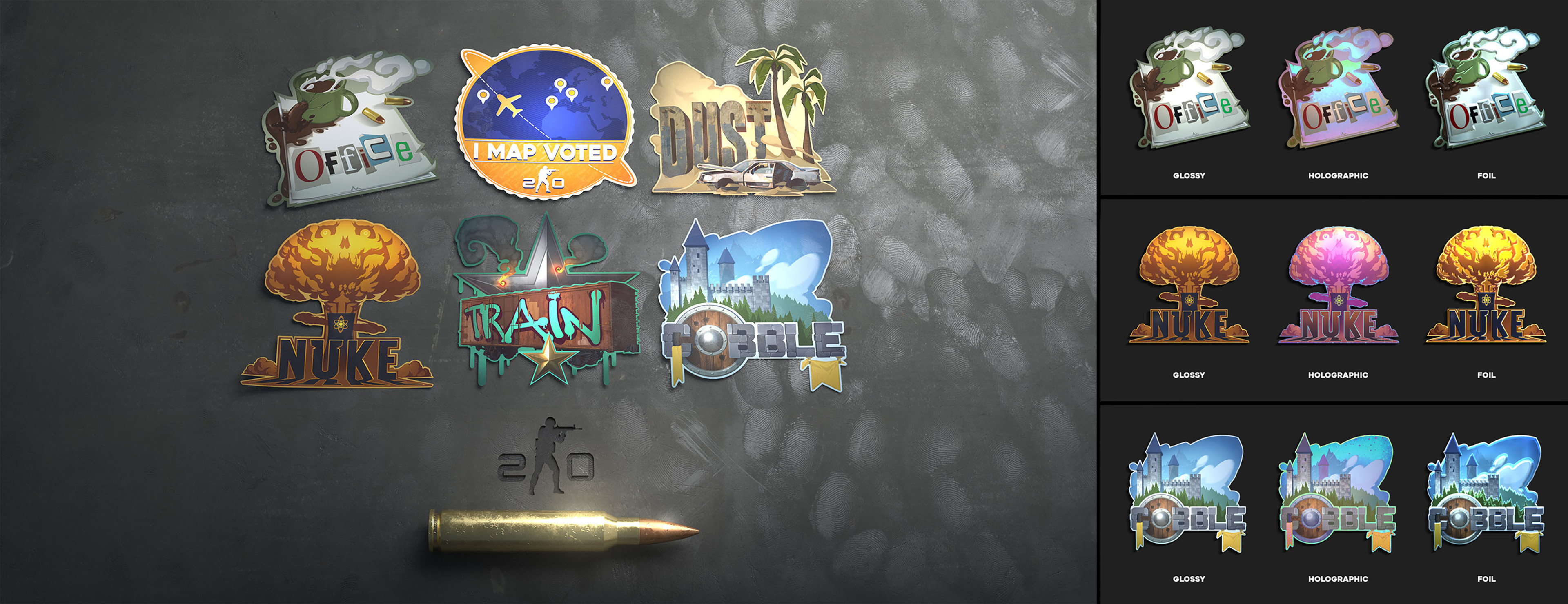 A collection created for the Counter-Strike 20th anniversary.