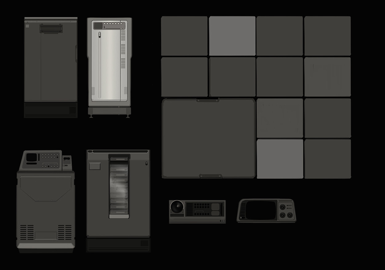 Sketches for the facade.