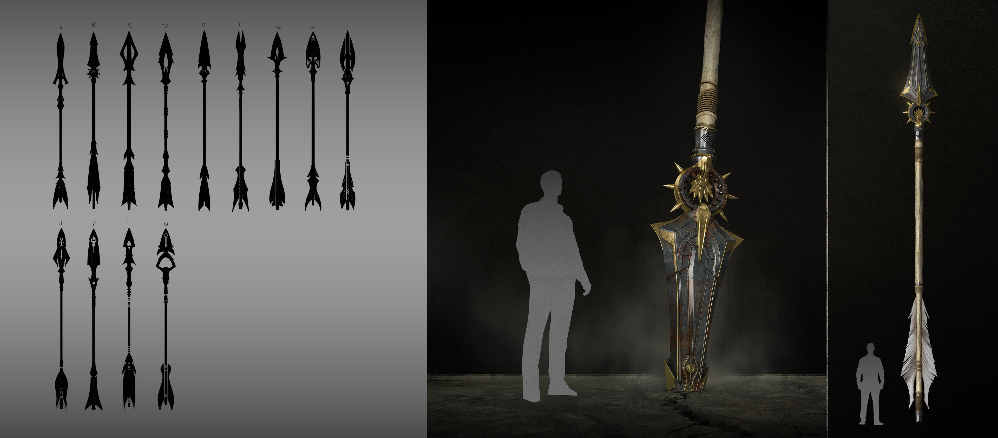 One of the zombies maps had massive arrows scattered throughout as part of the lore.
