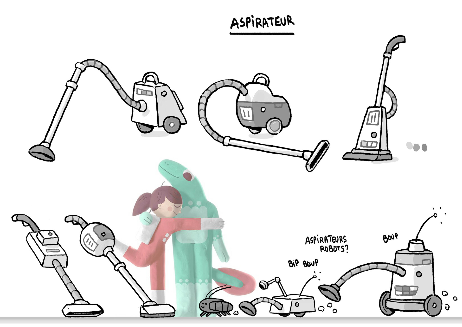 Made for the art test to get the job :)