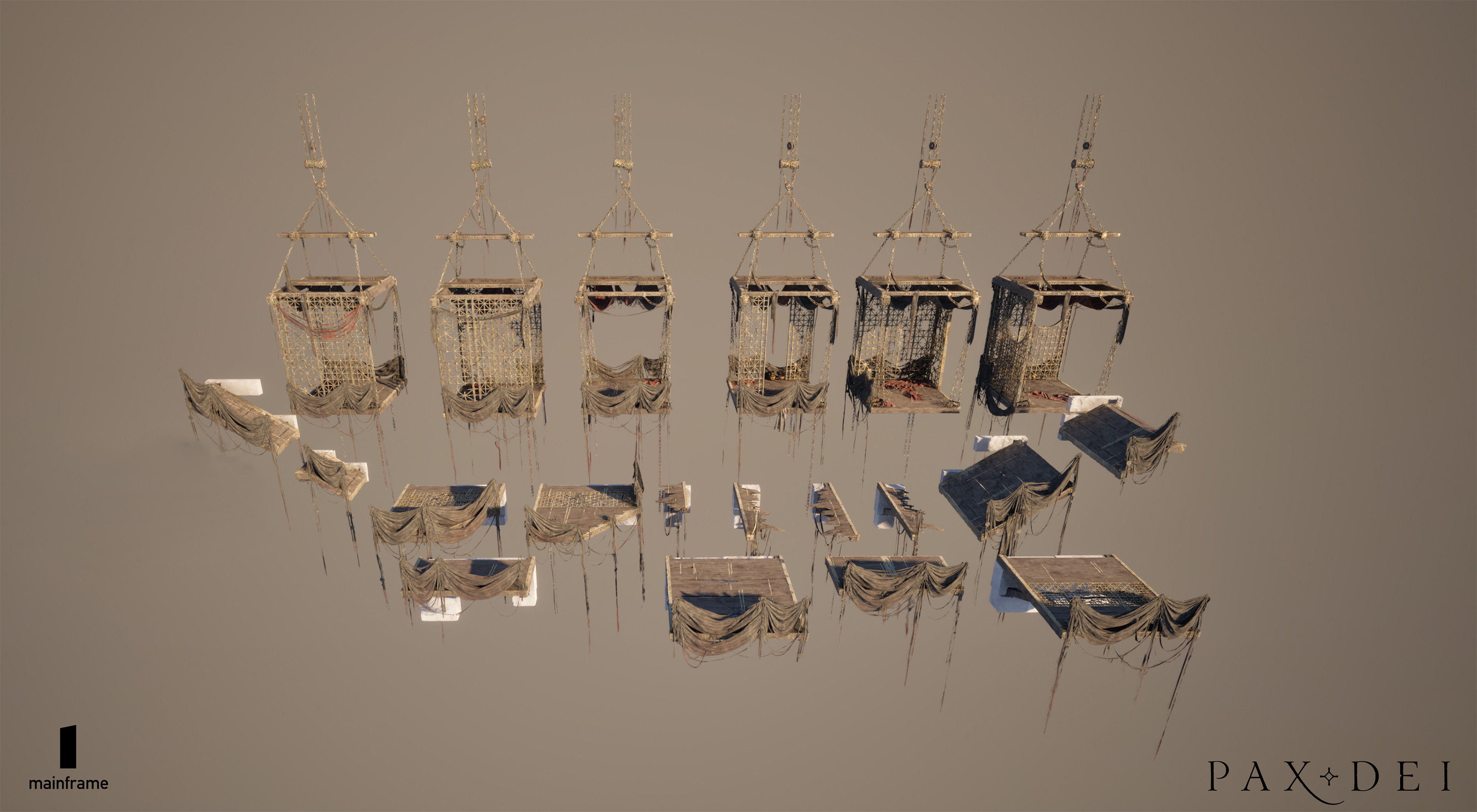 Scaffolding set