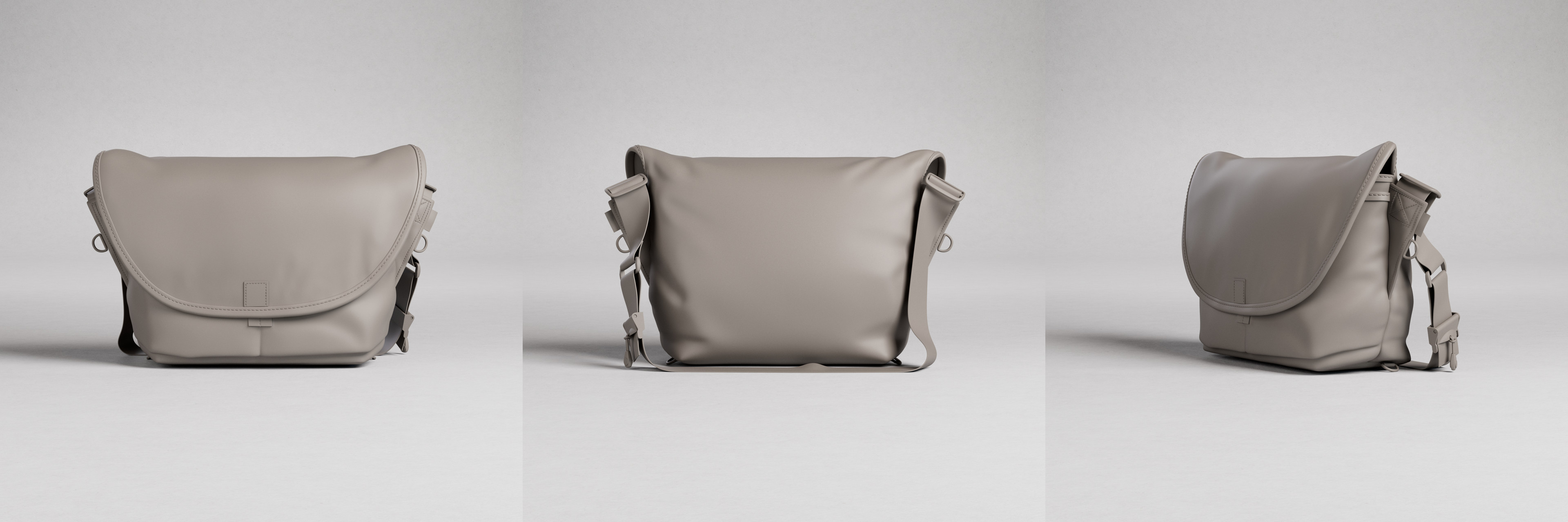 Rickshaw Messenger Bag - Clay