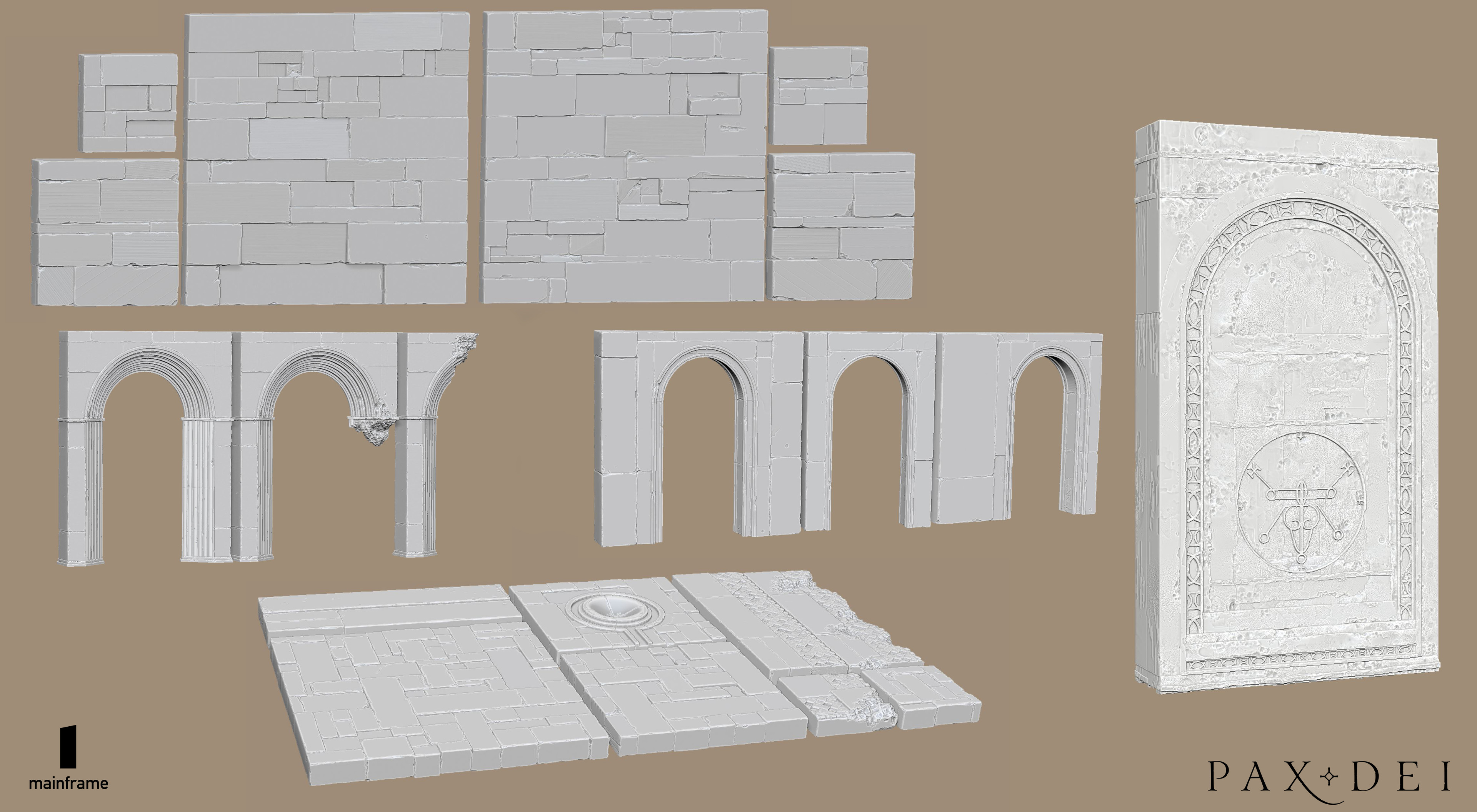 Zbrush Sculpts samples