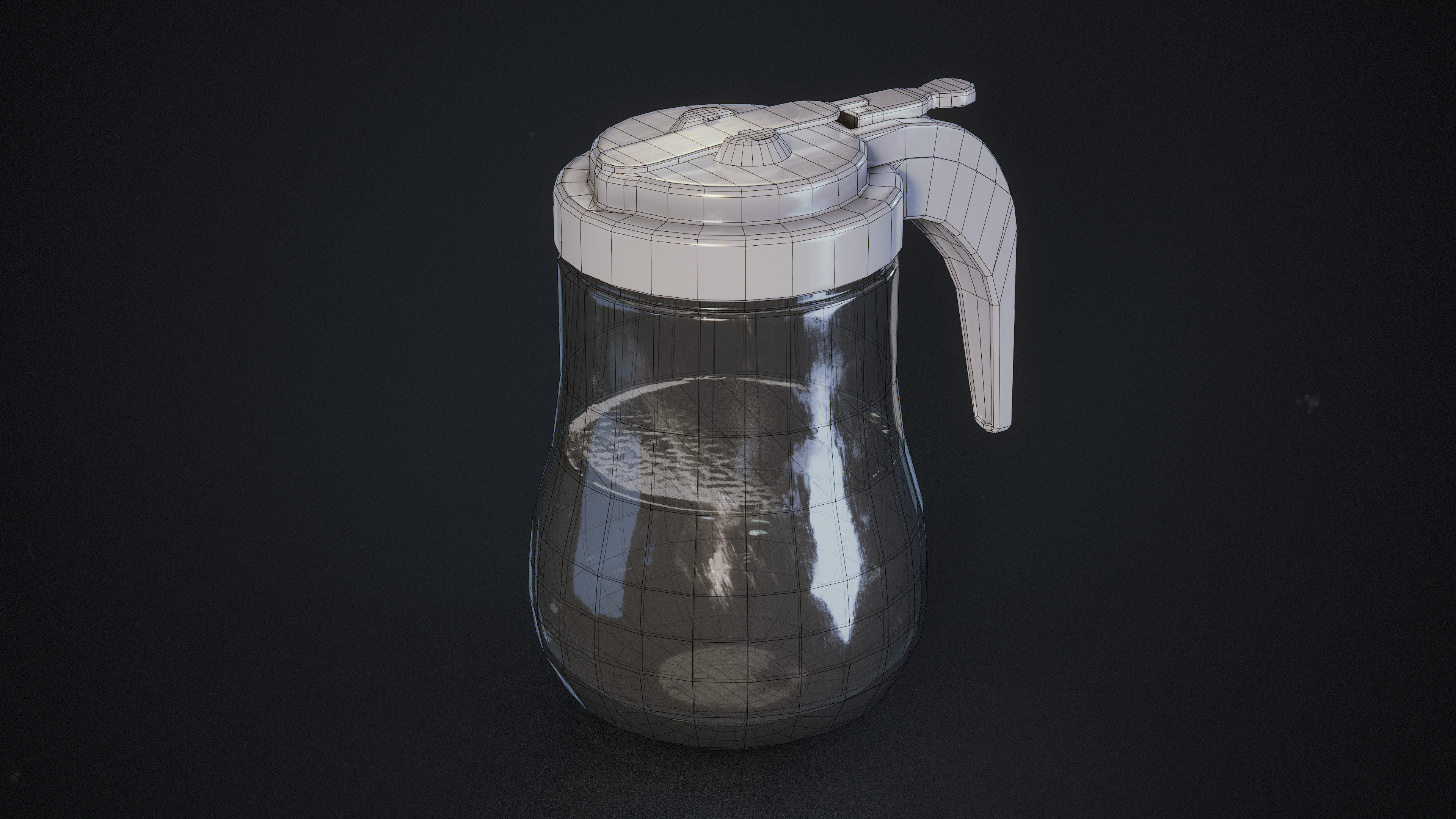Syrup Dispenser - 3,374 tris