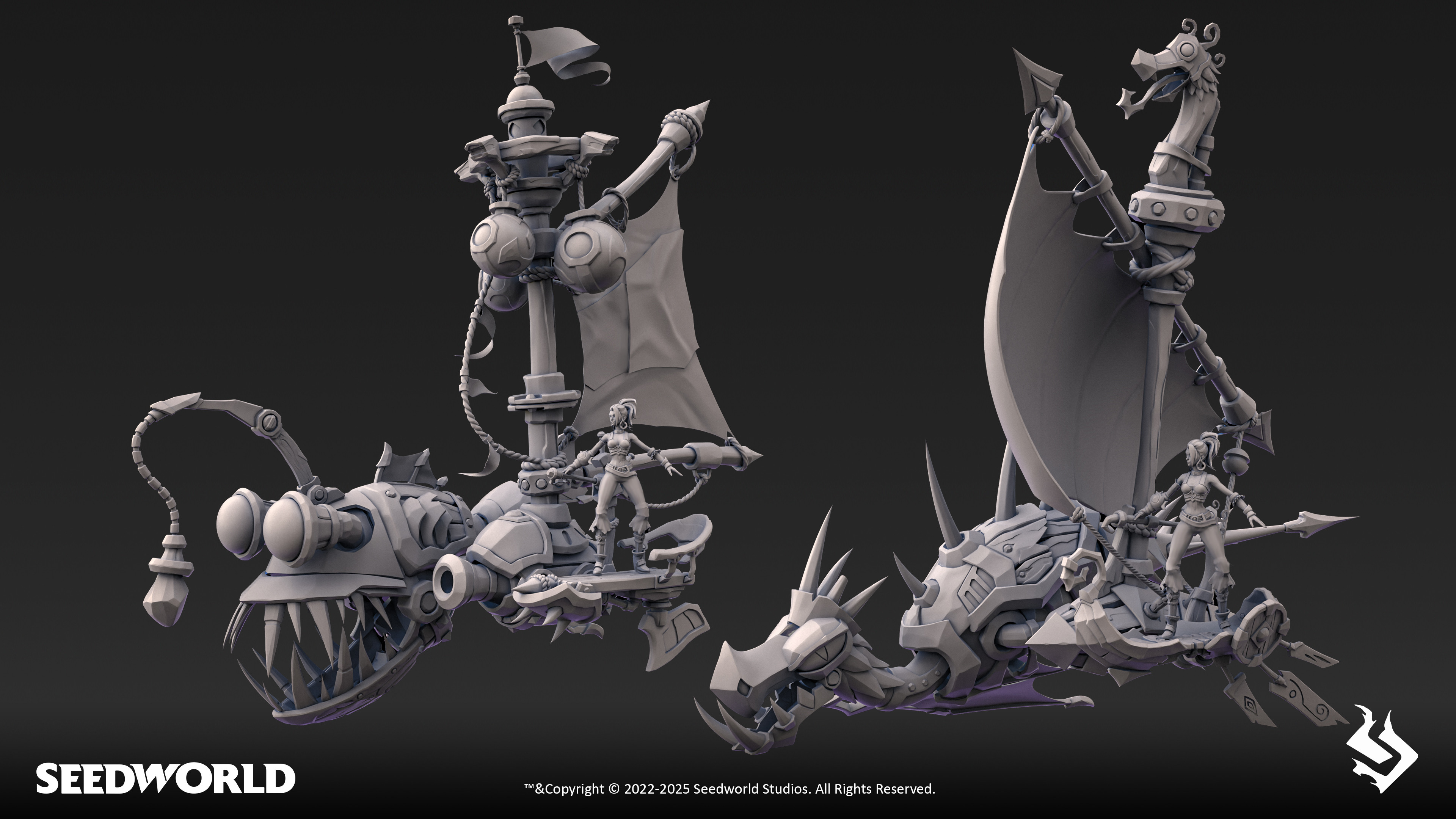 Mercenary theme pack 3d concepts