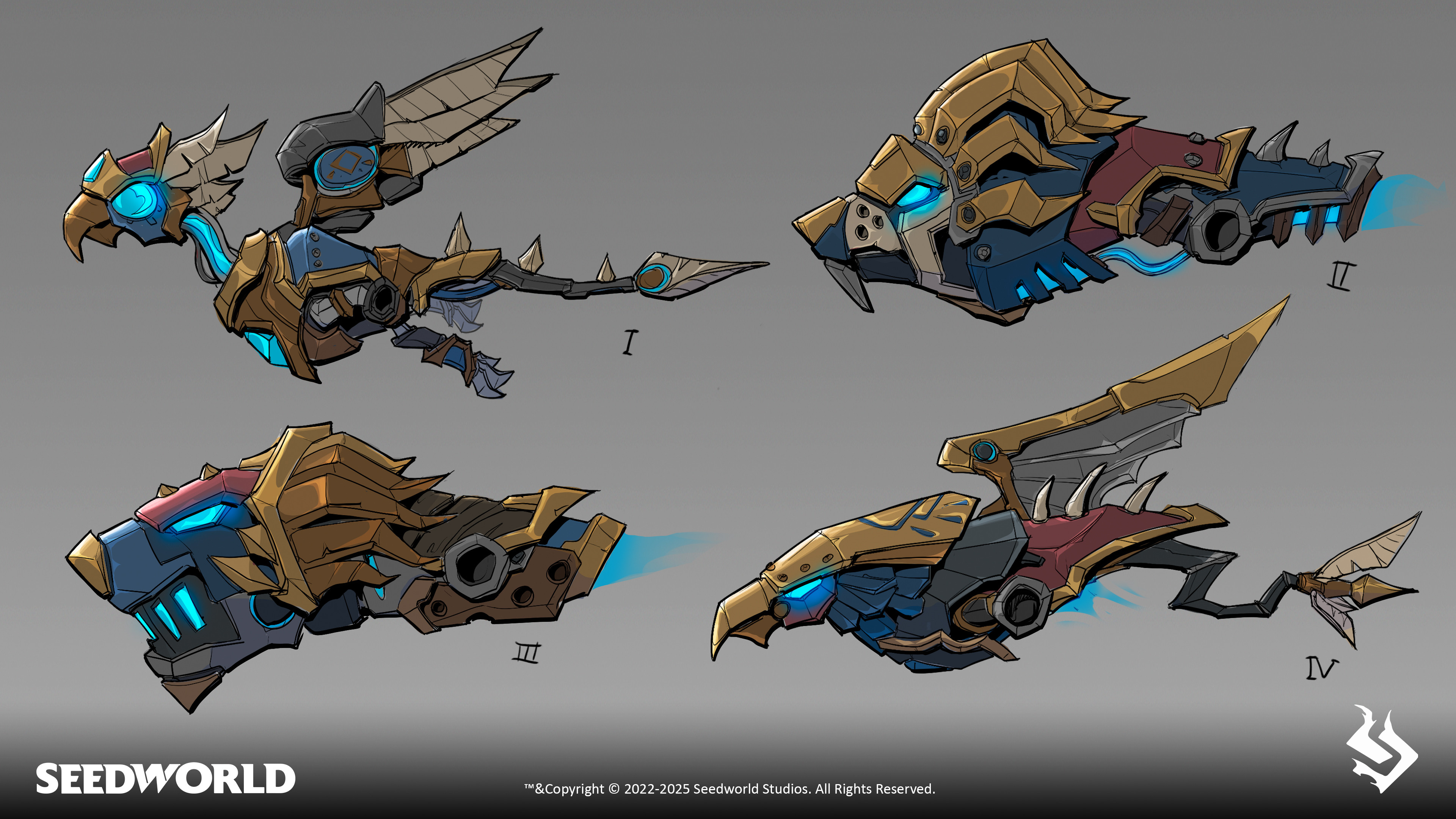 Medieval mount engine sketches