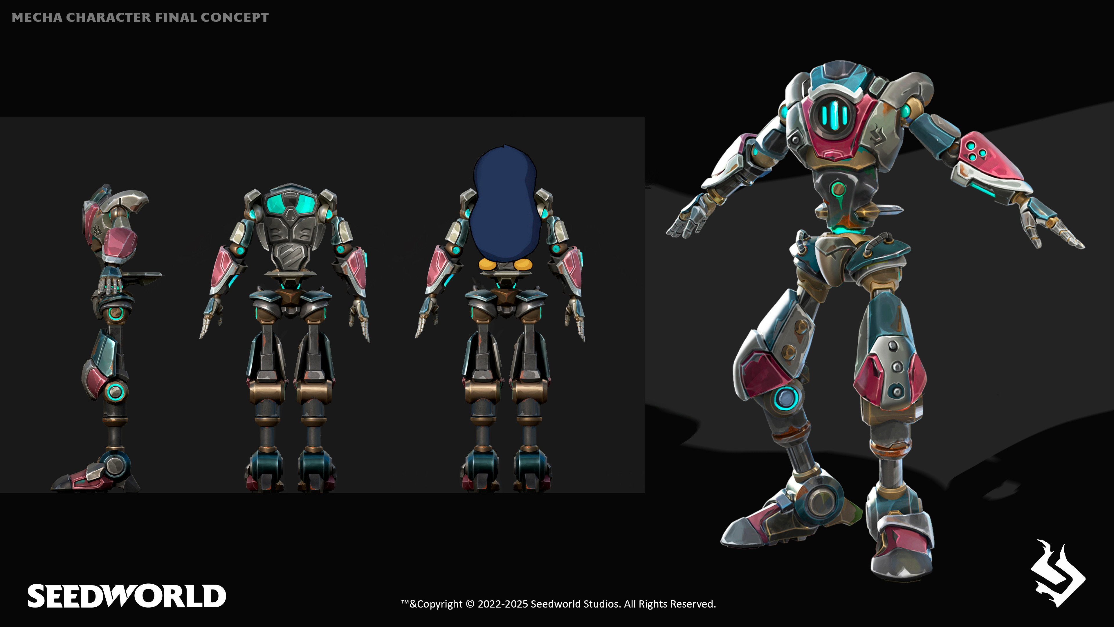 Mecha character final concept
