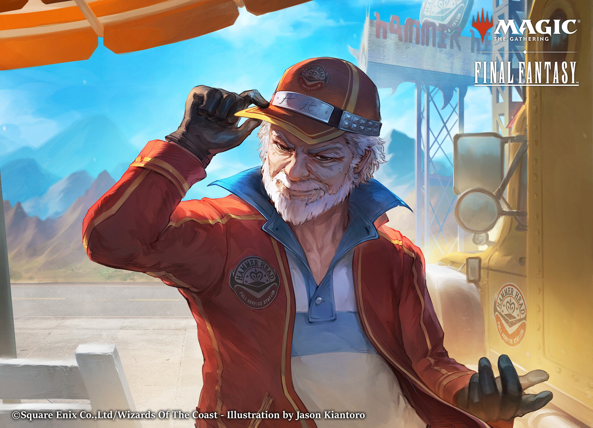 ArtStation - Cid, Timeless Artificer (FFXV)