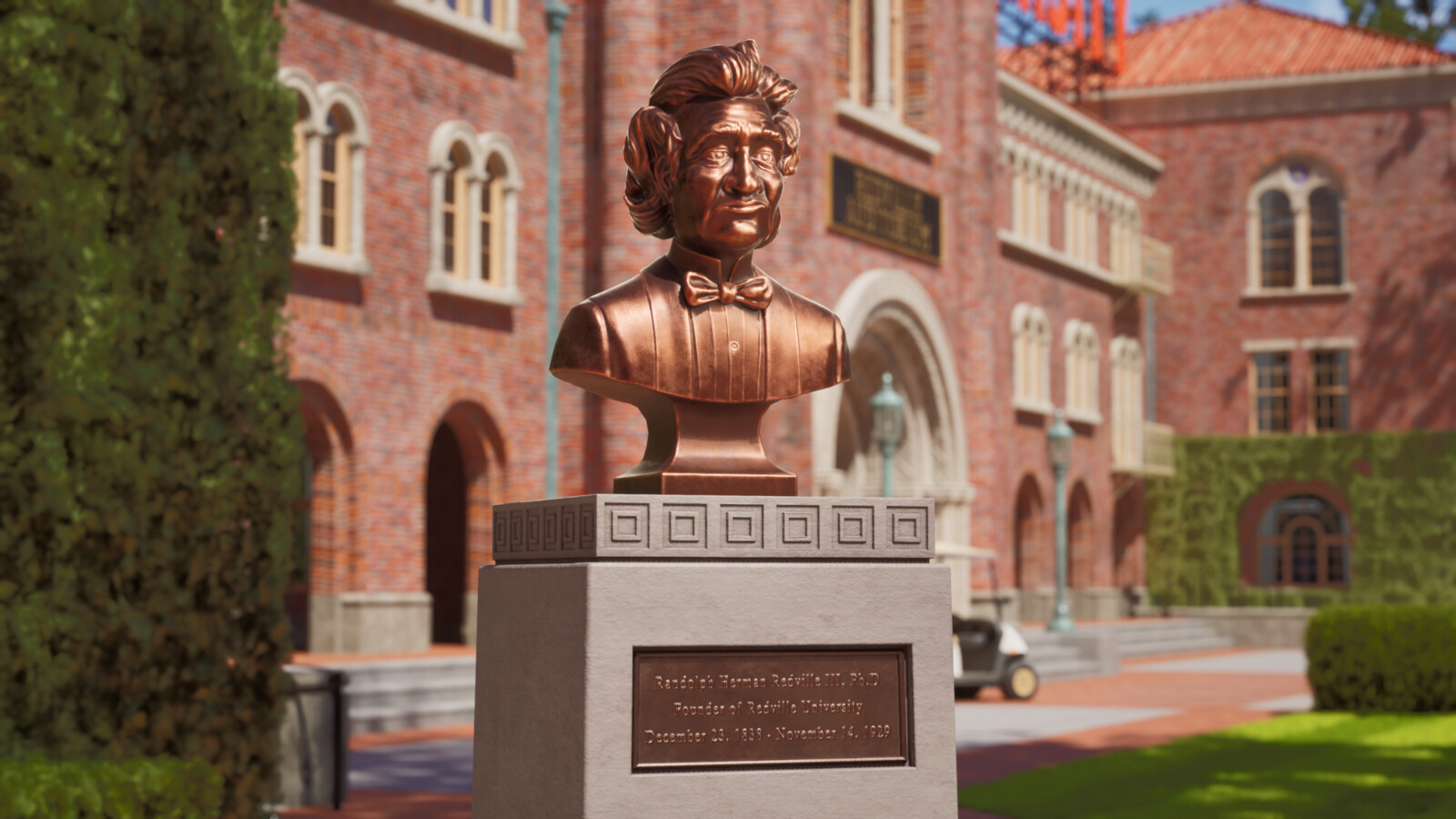 Randolph Redville Bronze Bust
