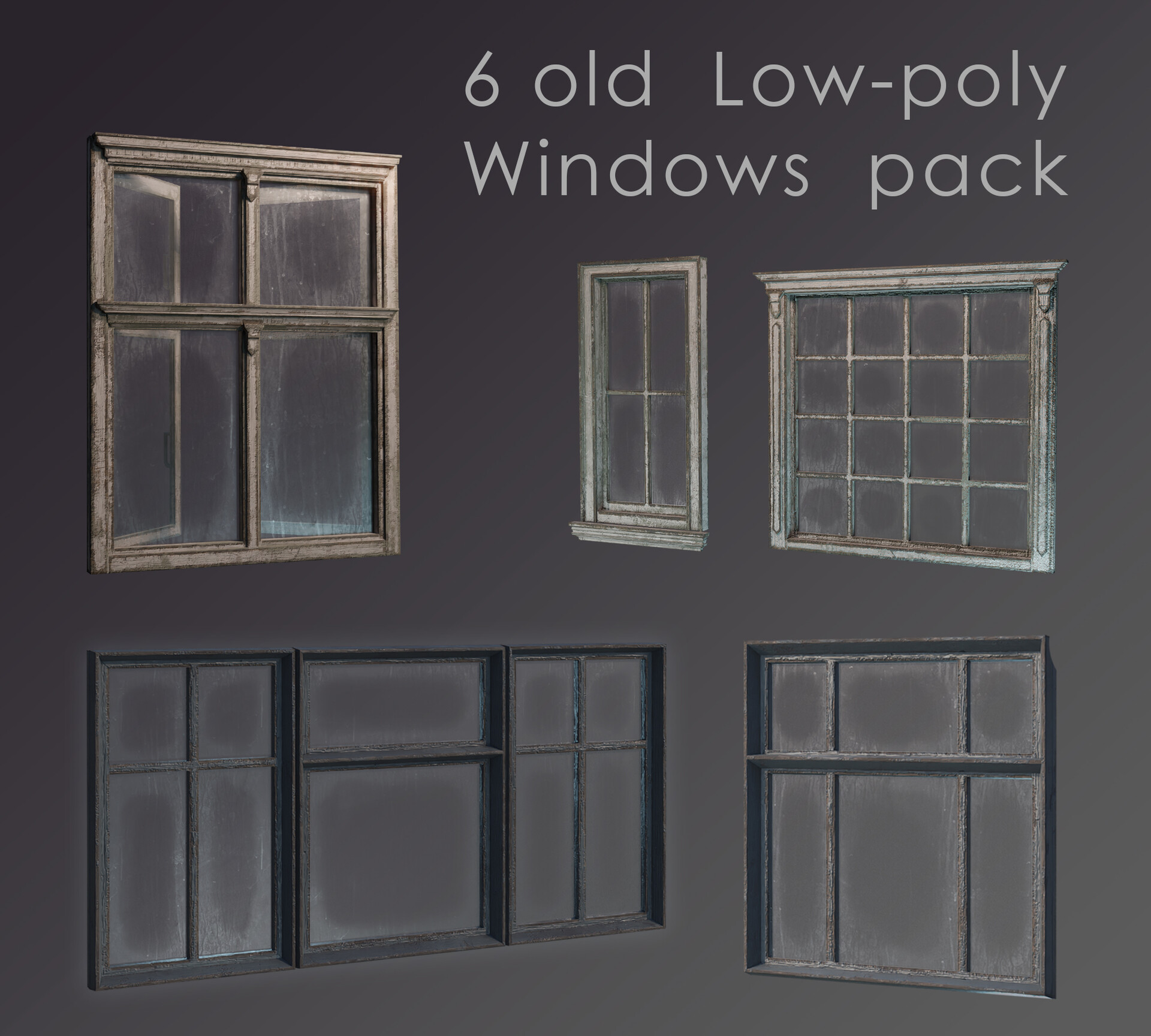 ArtStation - Old windows