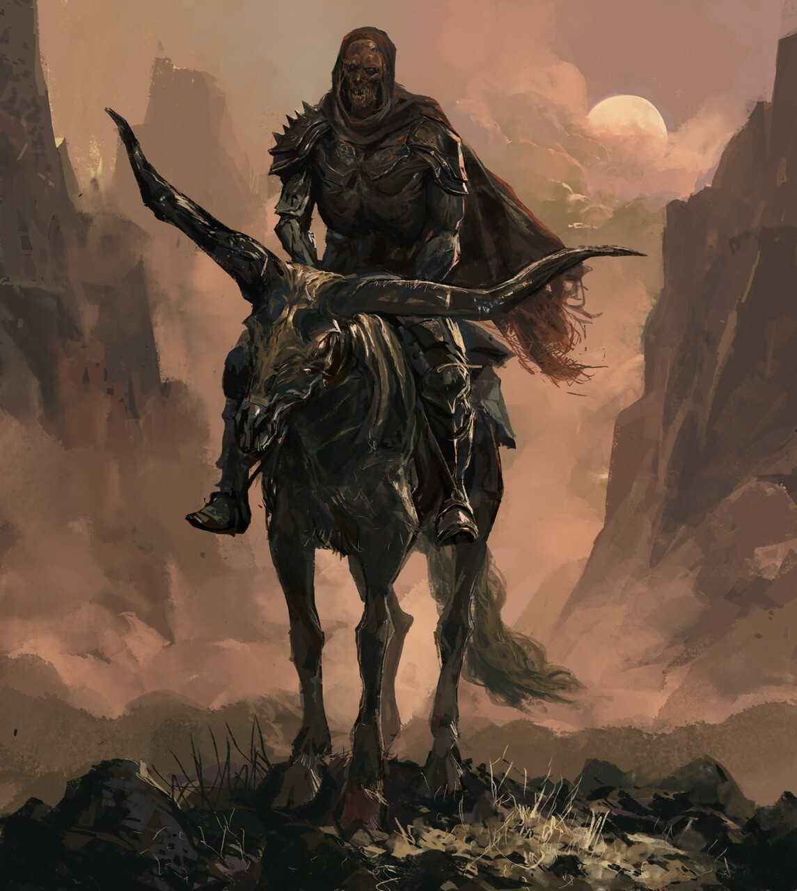 ArtStation - The Wraith Rider