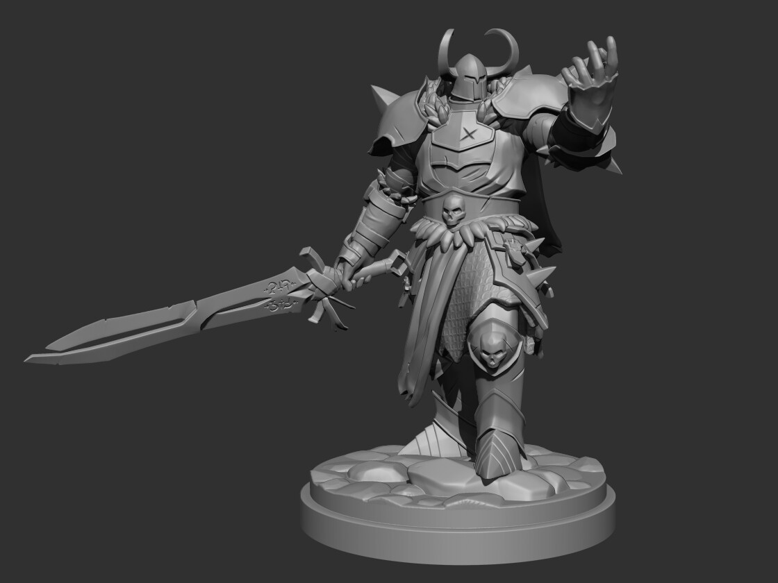 The Destroyer Printable Miniature