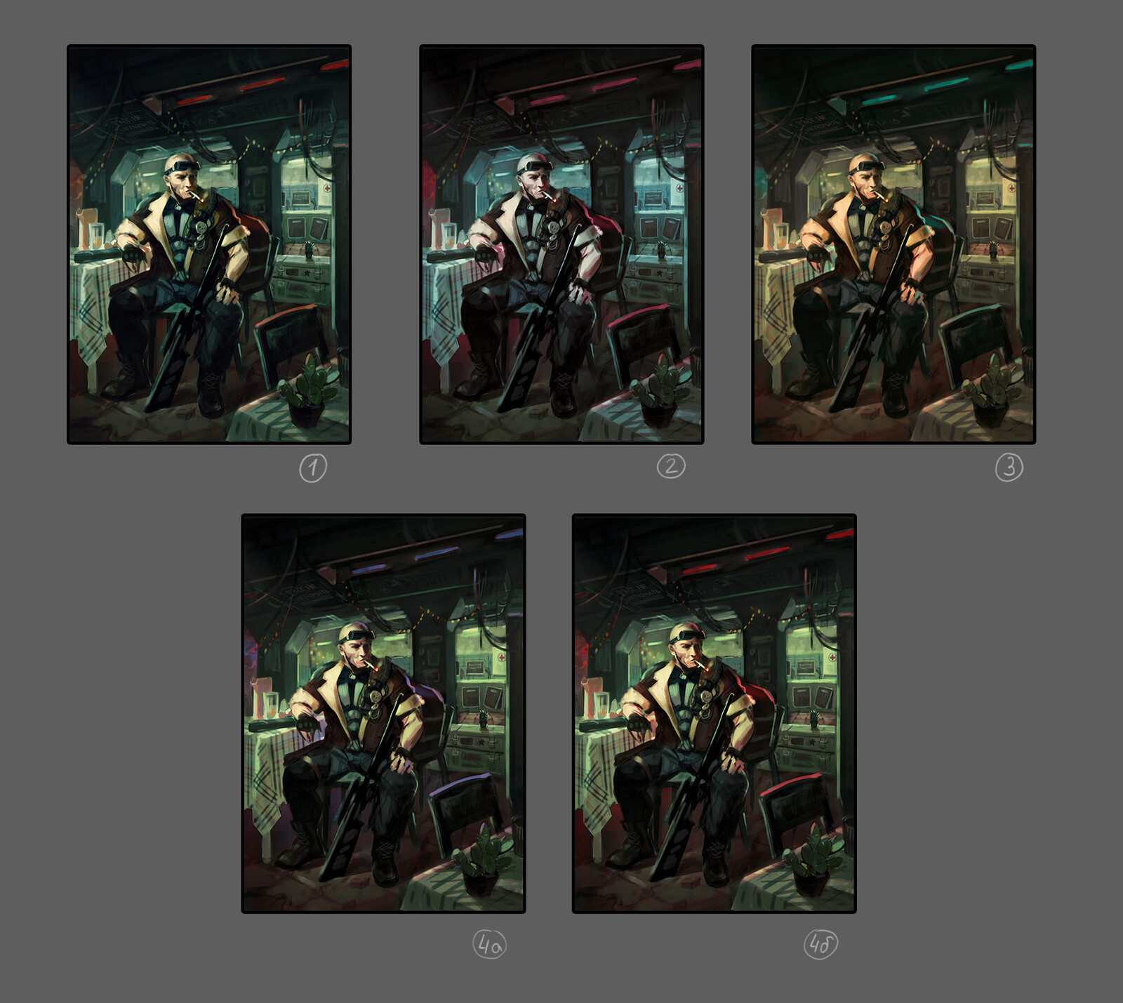 Color variations