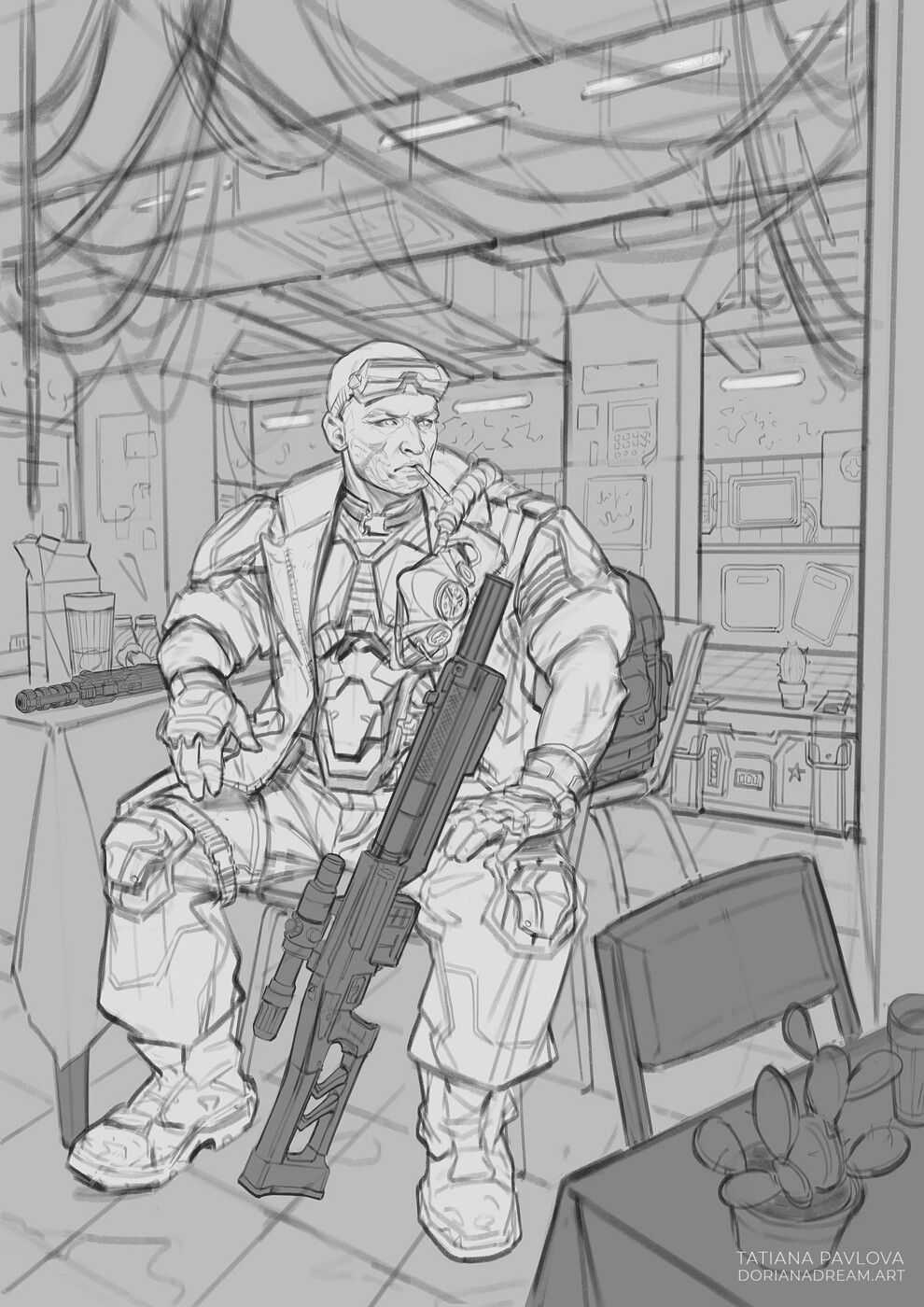 Line art