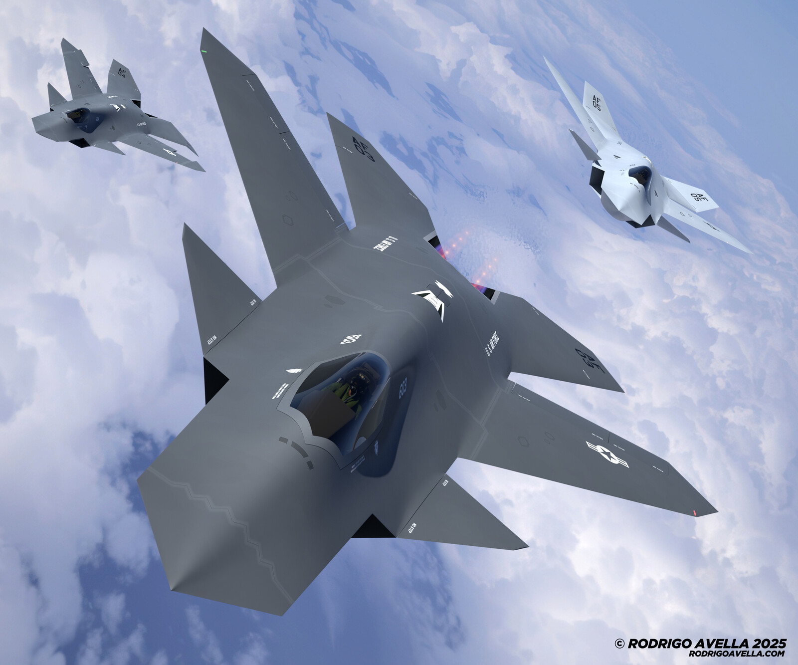 Sixth generation fighter concept - Upgrade