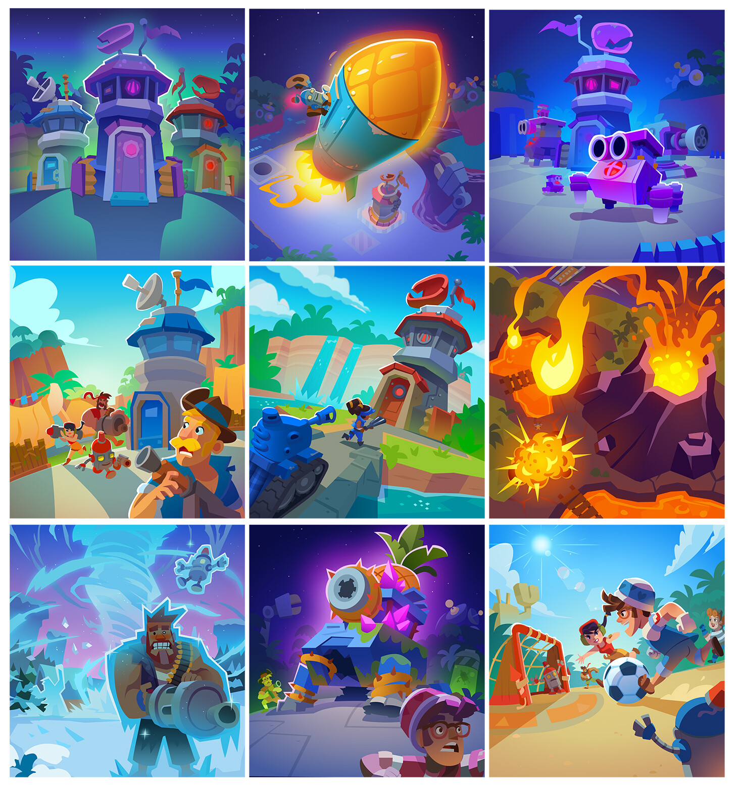 Game Mode illustrations