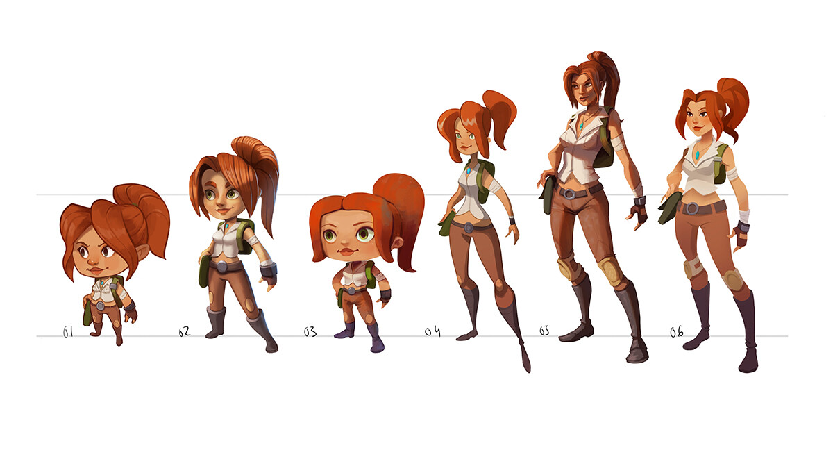 Character Stylaztion Concepts