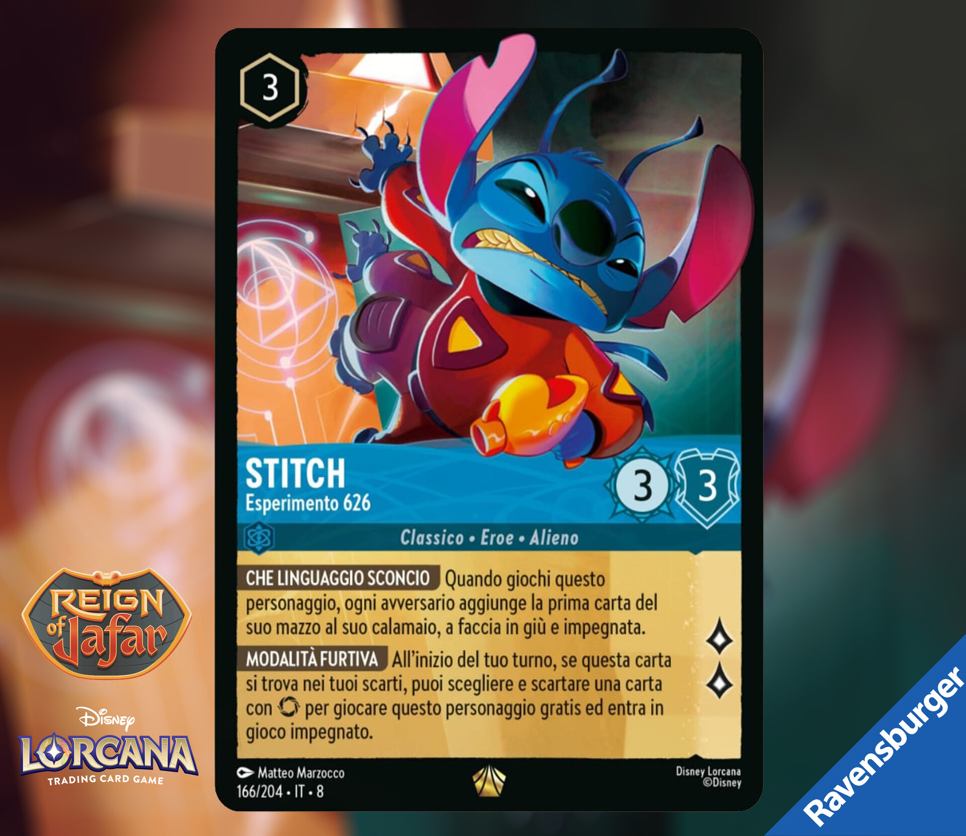 lorcana stitch card Lorcana - Archazia's Island - Moana main image 1