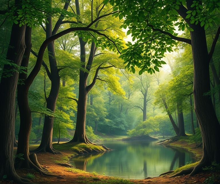 ArtStation - A Forest Scene 5