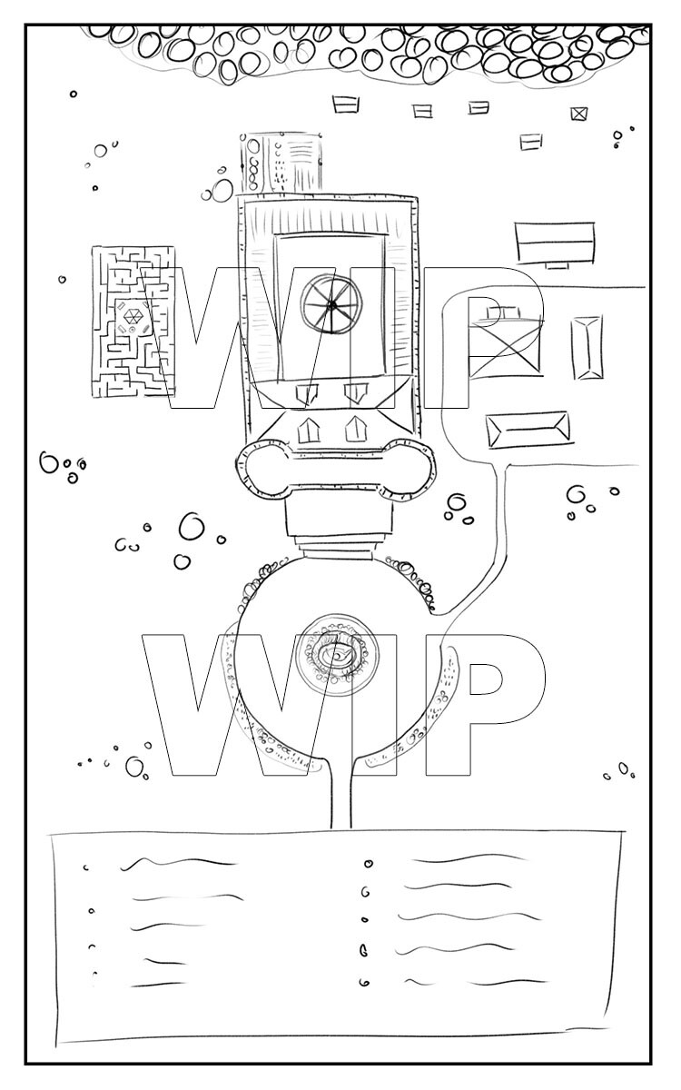 Revised sketch after feedback