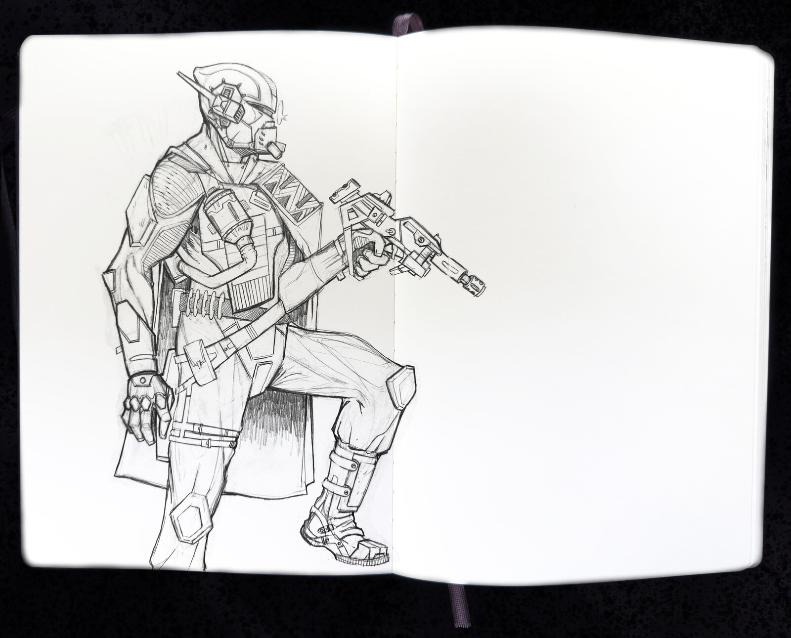 The Vigilant: Sci-Fi Space Ranger Character Concepts