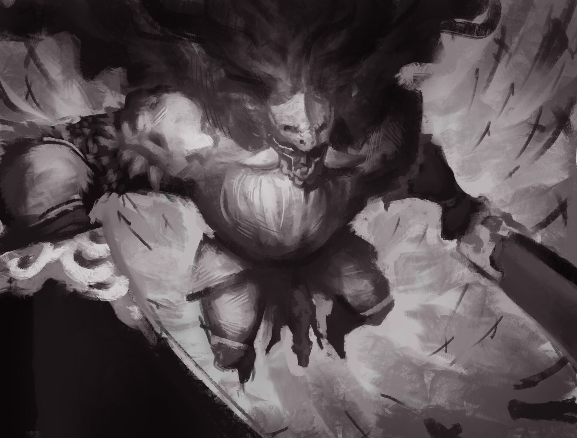 ArtStation - Radahn Fanart from Elden Ring, image size:1920x1457