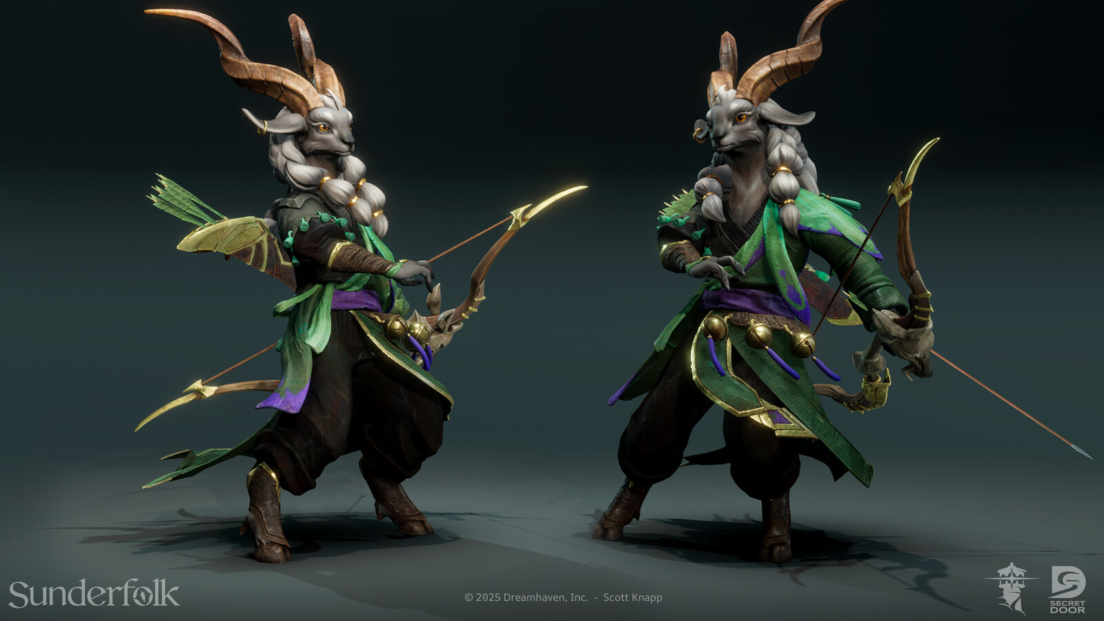 Responsible for final textures and materials.  Model provided by Original Force.