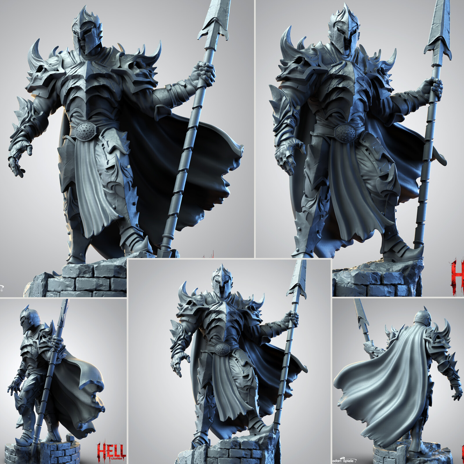Hell: Legends Boardgame - Death Knight 