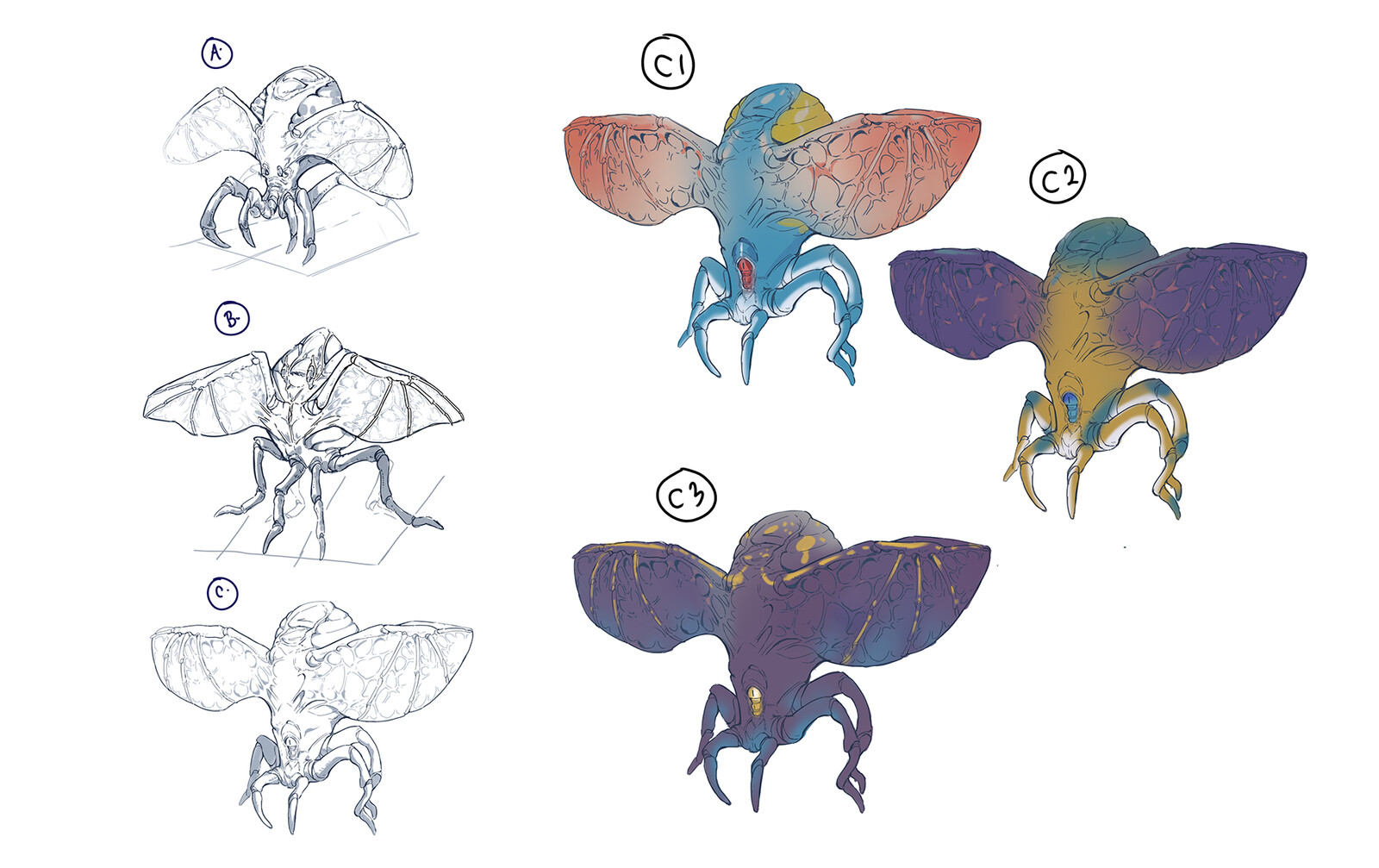 Early sketches