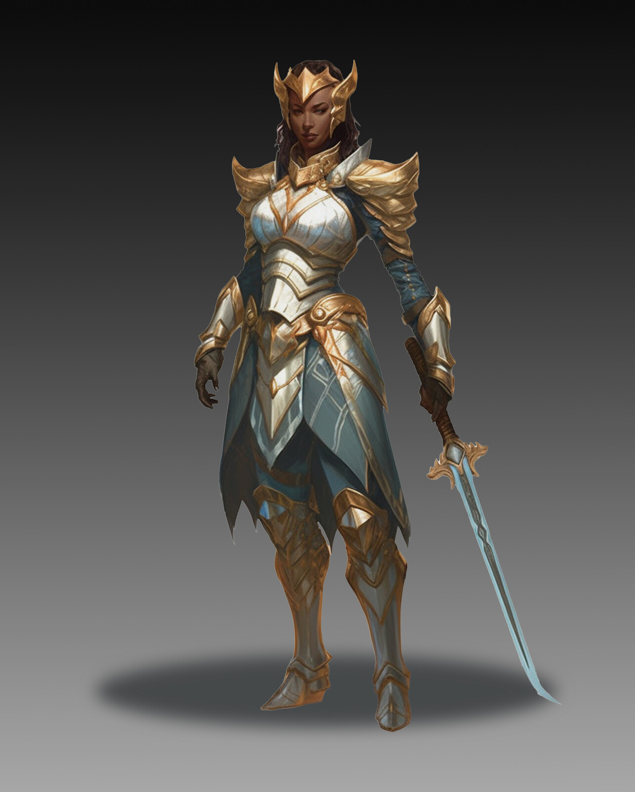 Imperial Female Knight Design