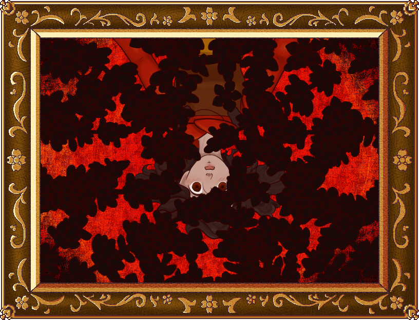 Panel 3 of Lucia's "game over" sequence.
