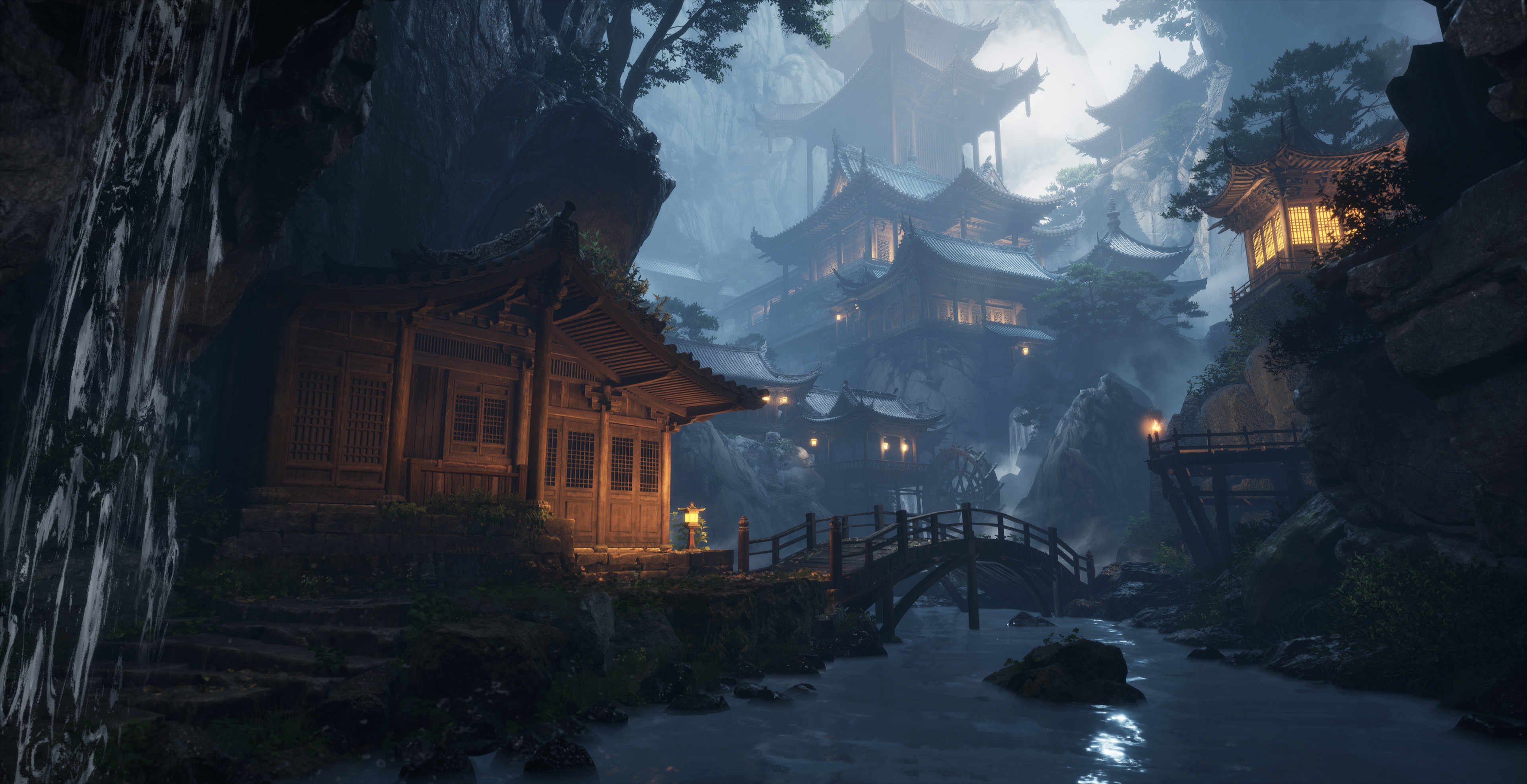 正規 - ArtStation 幽岩绮梦by 魔 Work Student Course Art 空空Level 版画